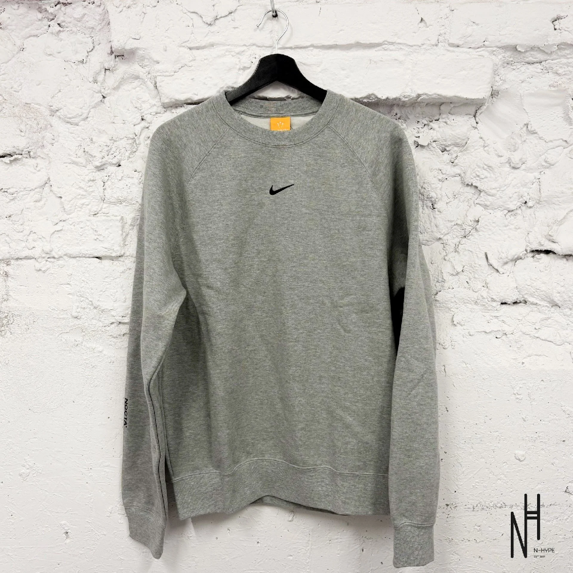 Nike x NOCTA Fleece CS Crewneck Dark Grey Heather