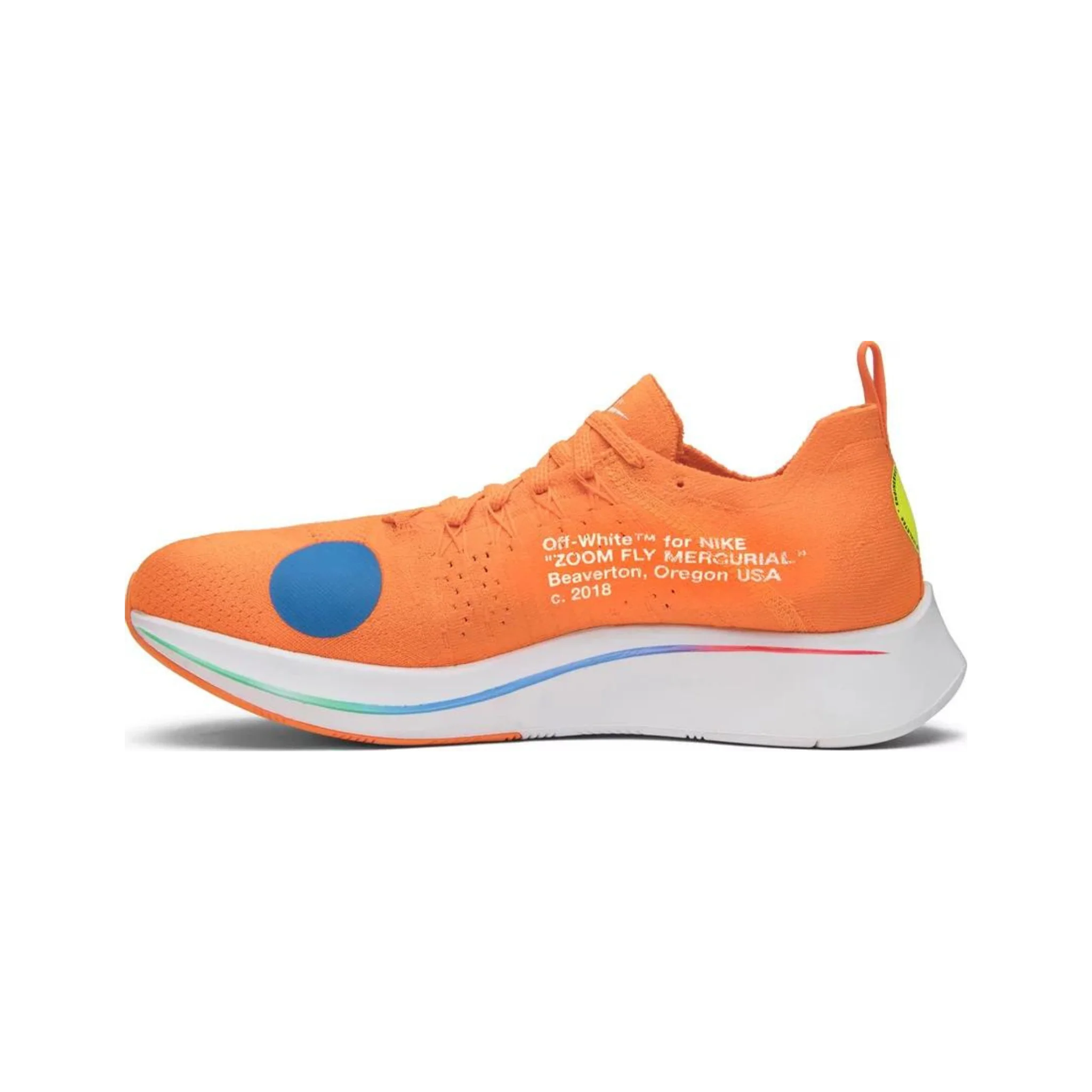 Nike Zoom Fly Mercurial Off-White Total Orange - Image 2