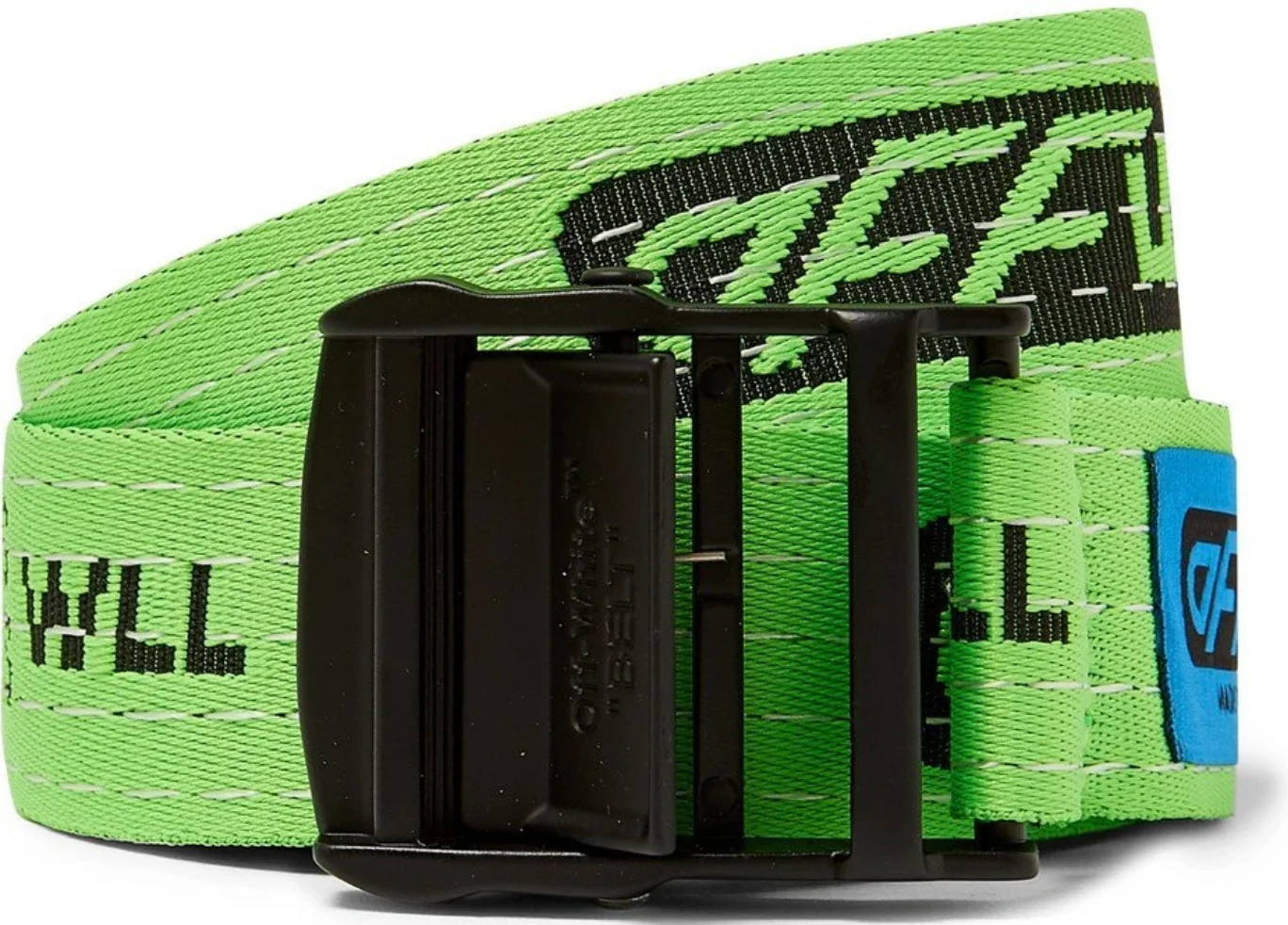 Off-White Green New Industrial Belt - Image 2