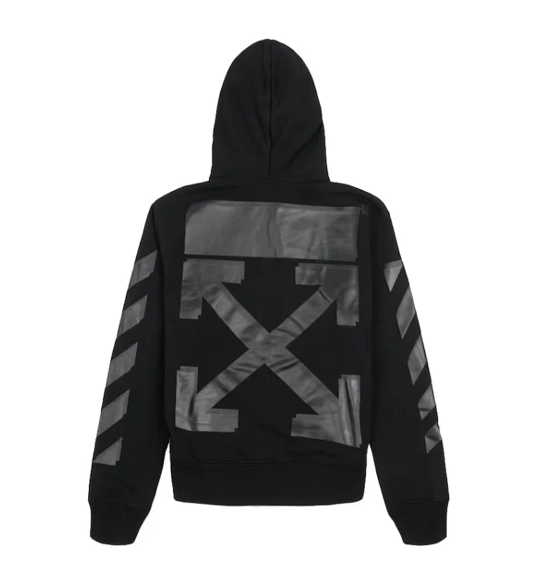 OFF-WHITE Rubber Arrows Cotton Hoodie - Image 2