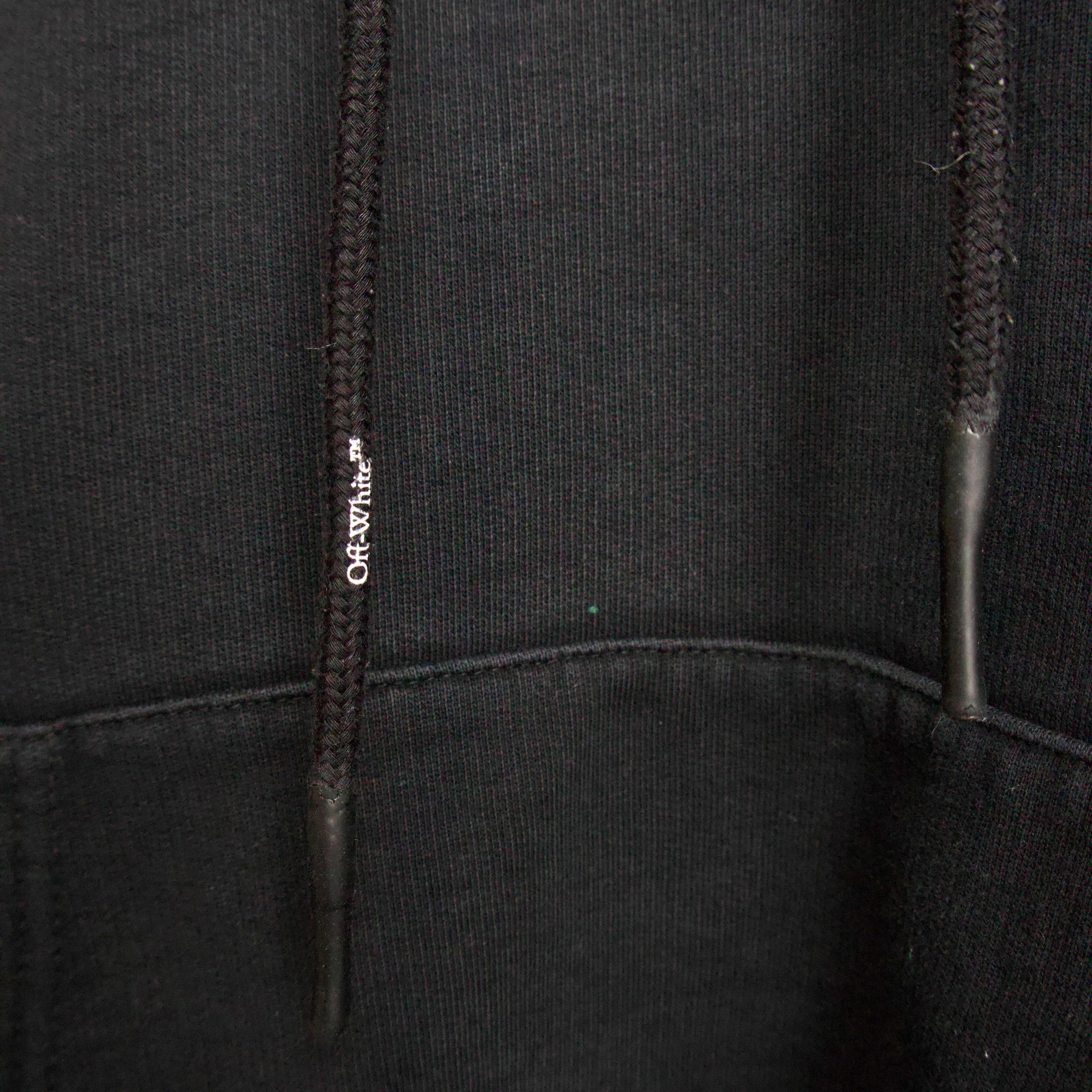 OFF-WHITE Rubber Arrows Cotton Hoodie - Image 6