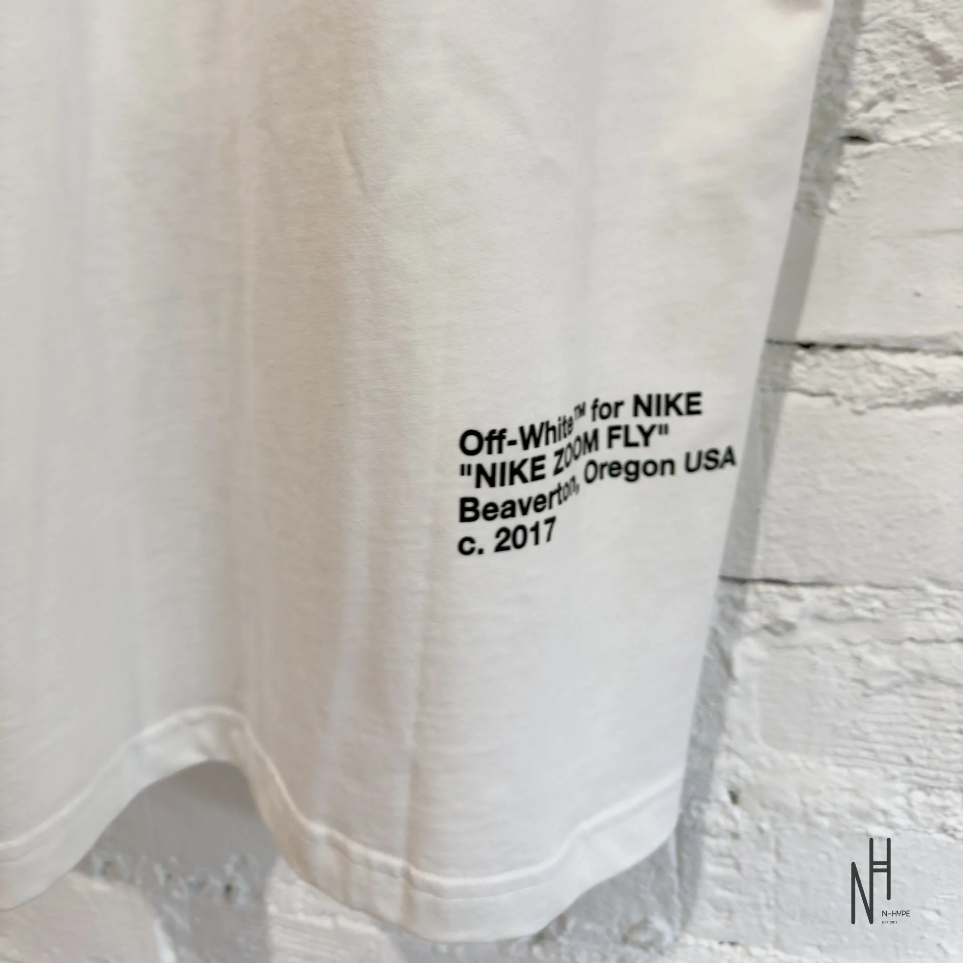 OFF-WHITE x Nike NRG A6 Tee White - Image 3