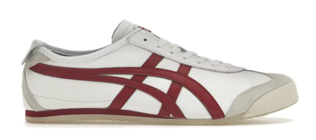Onitsuka Tiger Mexico 66 White Burgundy