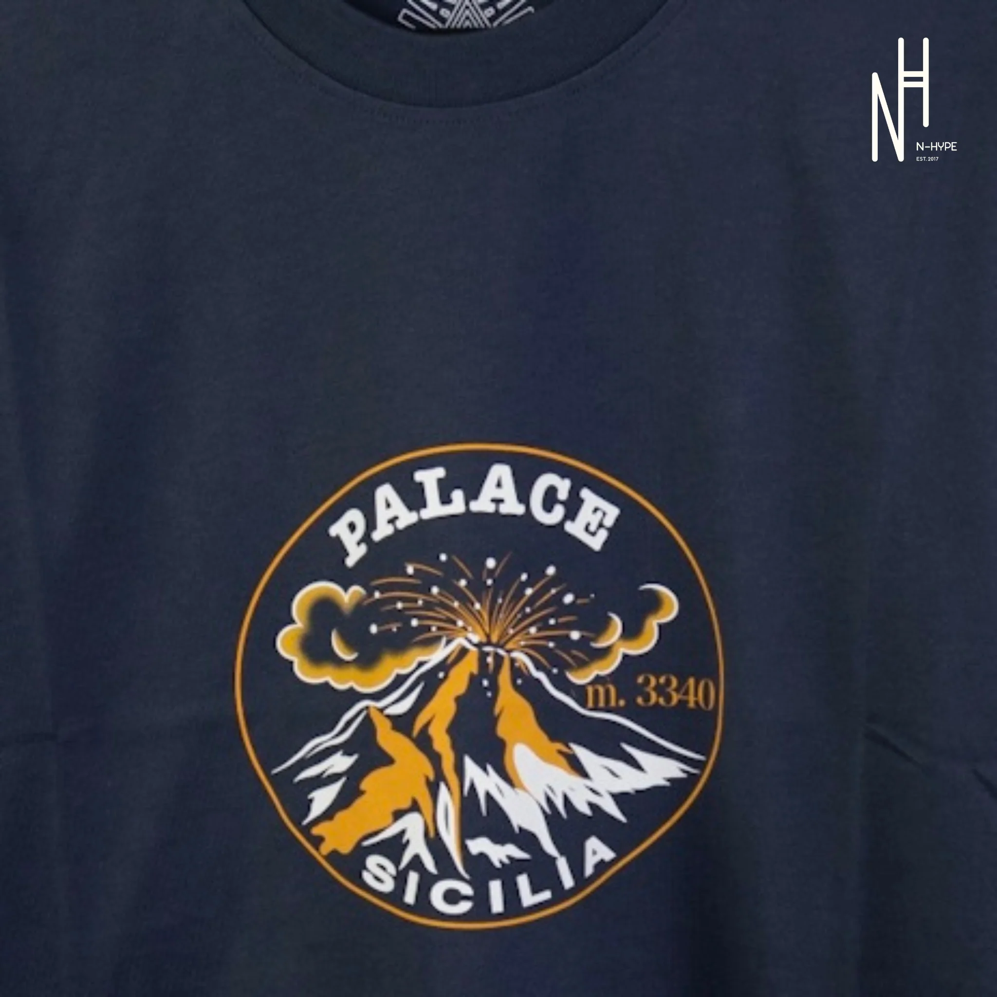 Palace Active T-Shirt Navy - Image 4