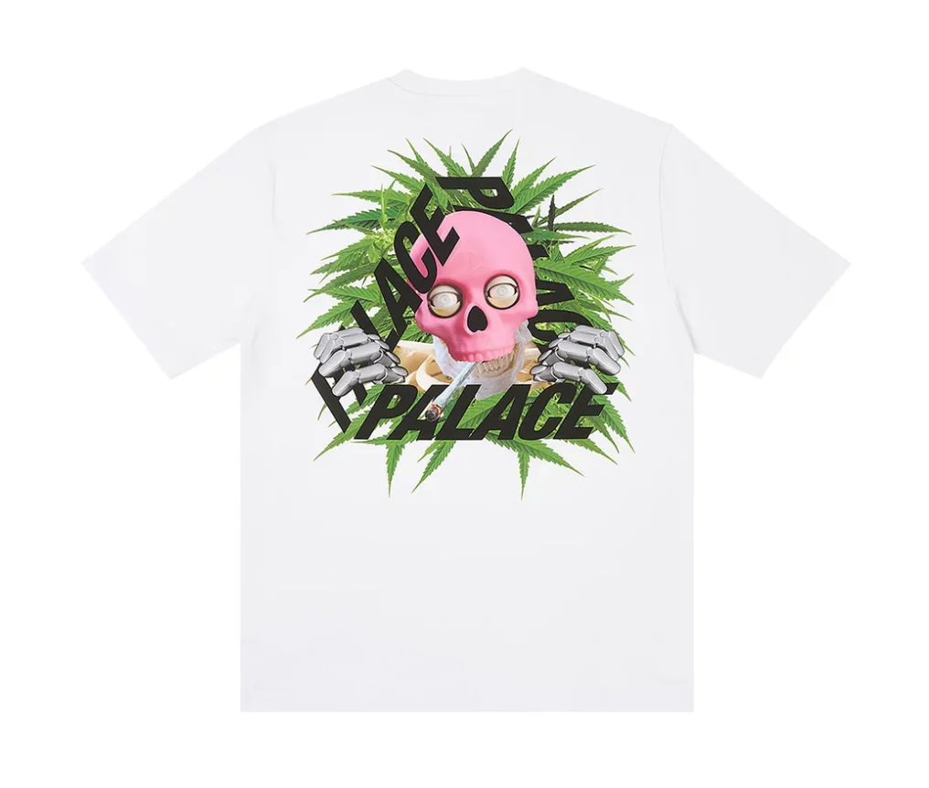 Palace Baked P3 T-Shirt White - Image 2