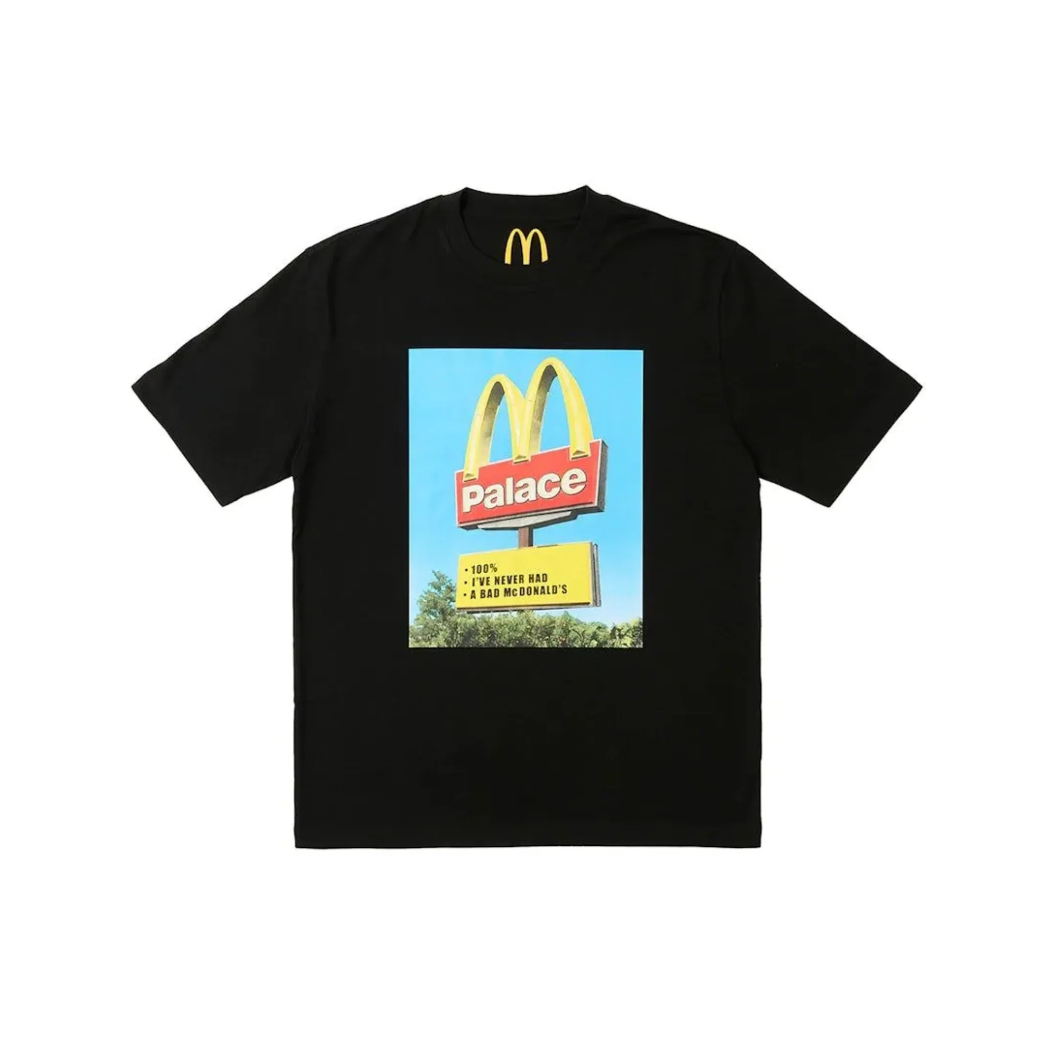 Palace x McDonald's Sign T-shirt Black