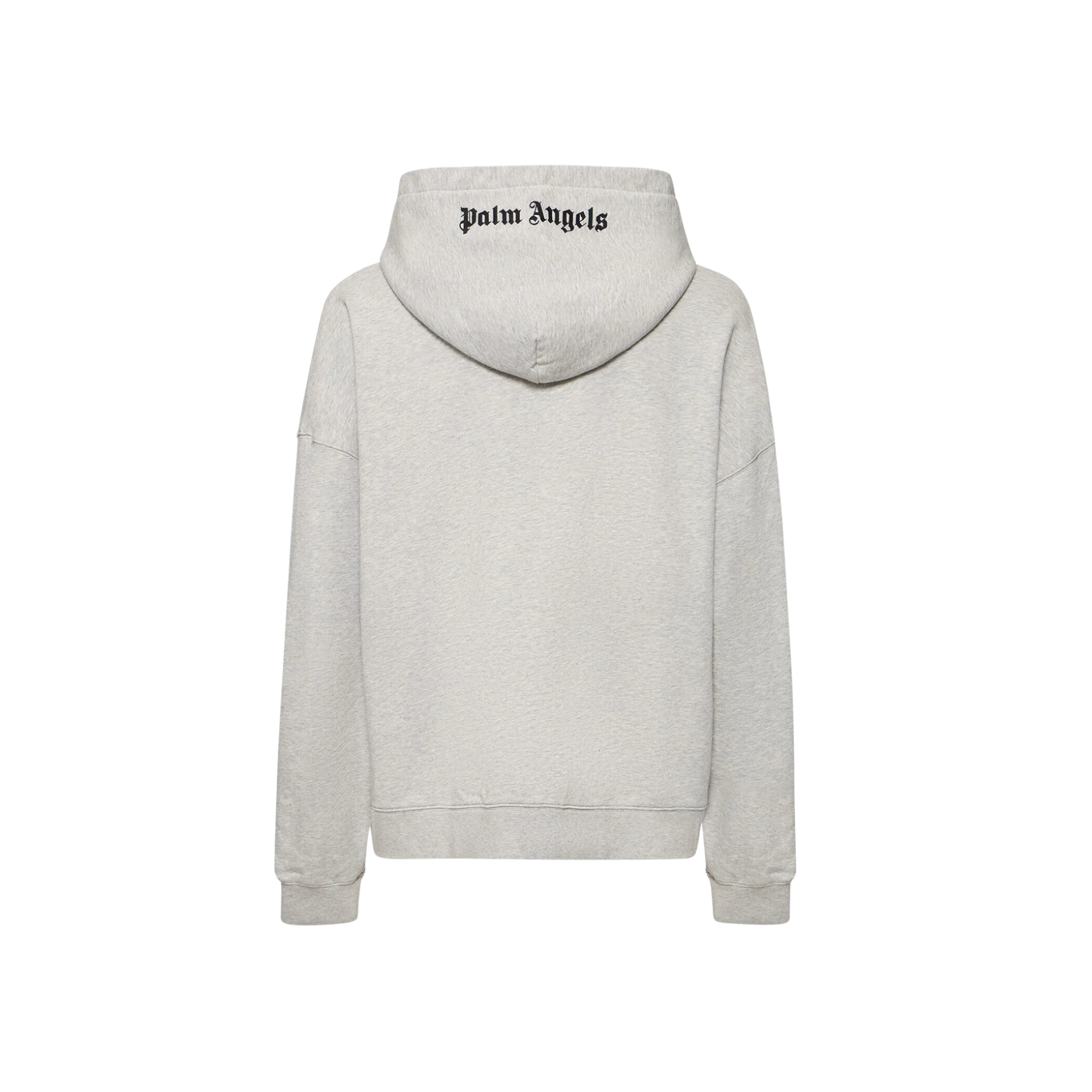 Palm Angels Logo Embroidered Cotton Hoodie - Image 2