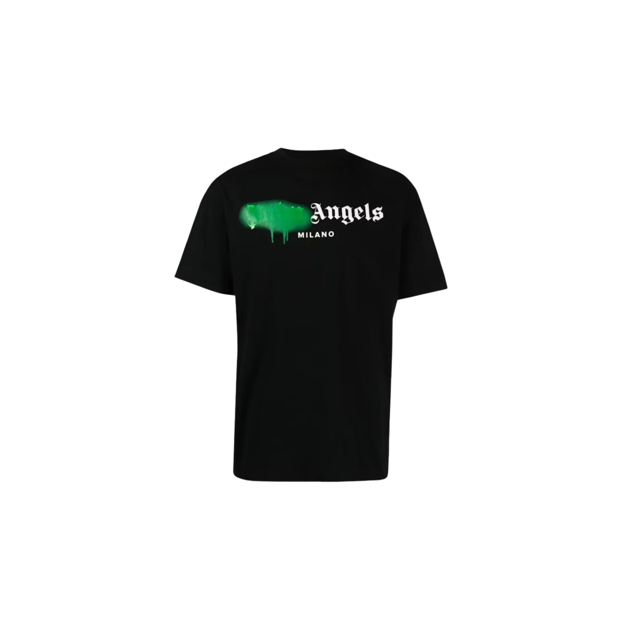 Palm Angels Milano Sprayed Logo T-shirt Black