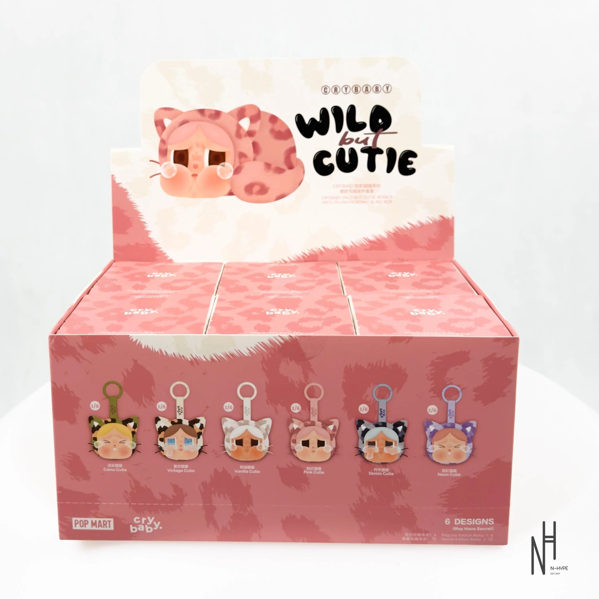 Pop Mart CRYBABY Wild but Cutie Series Vinyl Plush Pendant Single Blind Box - Image 2