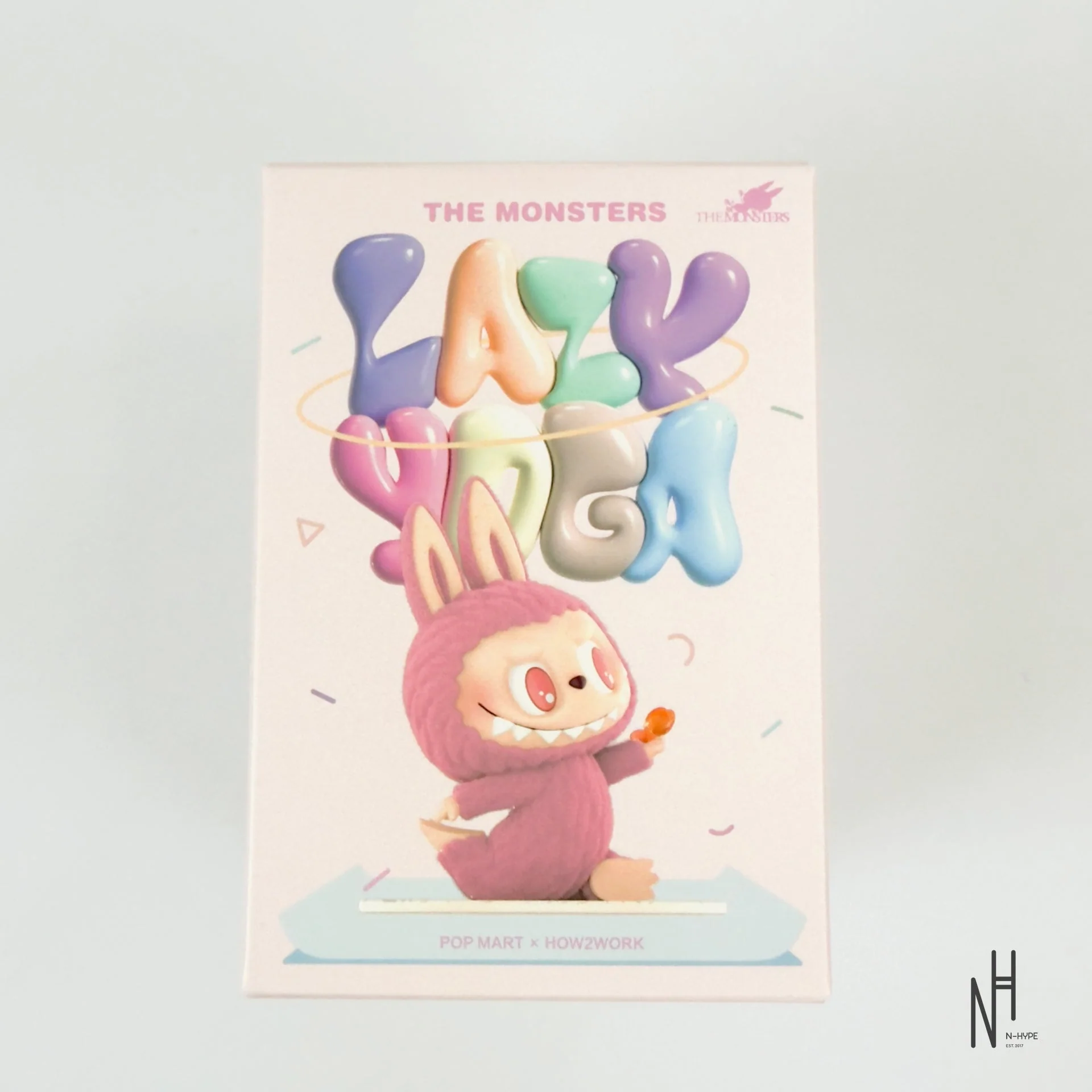Pop Mart Labubu The Monsters Lazy Yoga Series Figures Sealed Case - Image 3