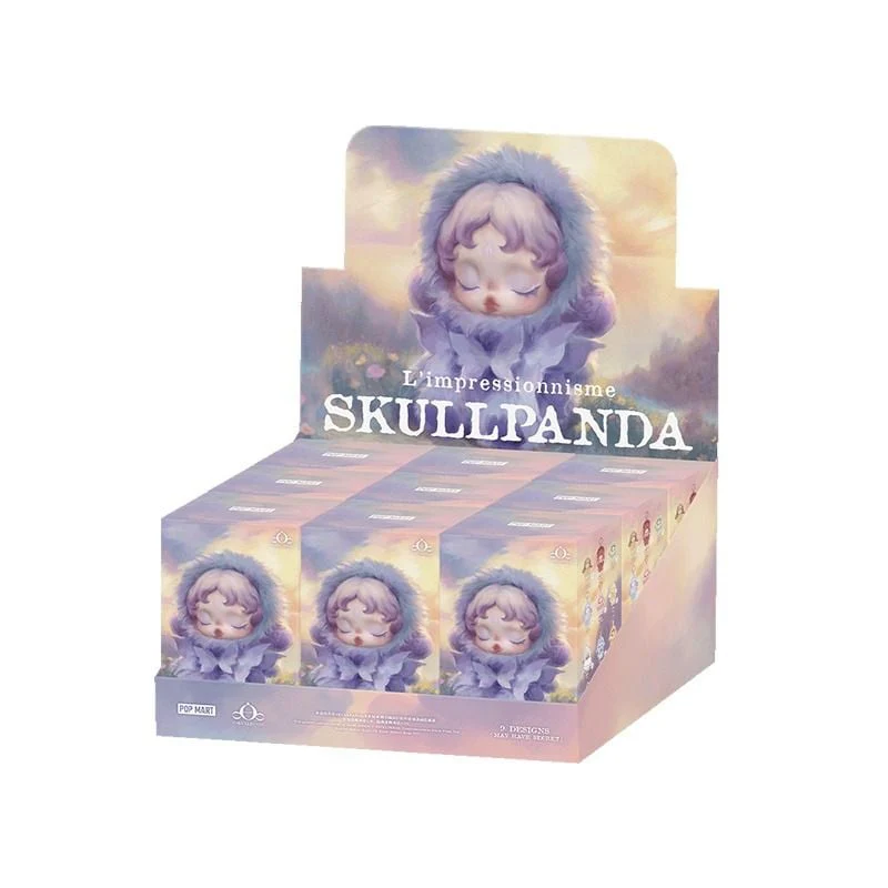 Pop Mart Vinyl Plush Pendant Blind Box - Skullpanda L‘impressionnisme Series - Image 2