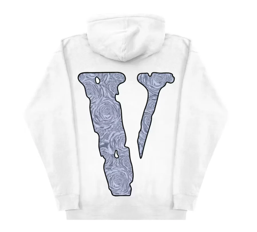 Pop Smoke x Vlone The Woo Hoodie White - Image 2