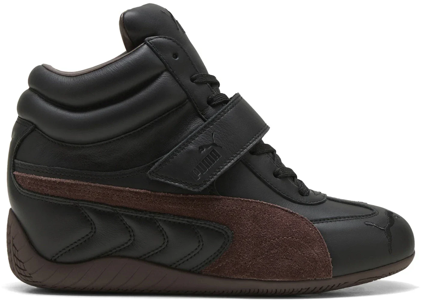 Puma Speedcat Wedge Black Chocolate Brown (Women's)
