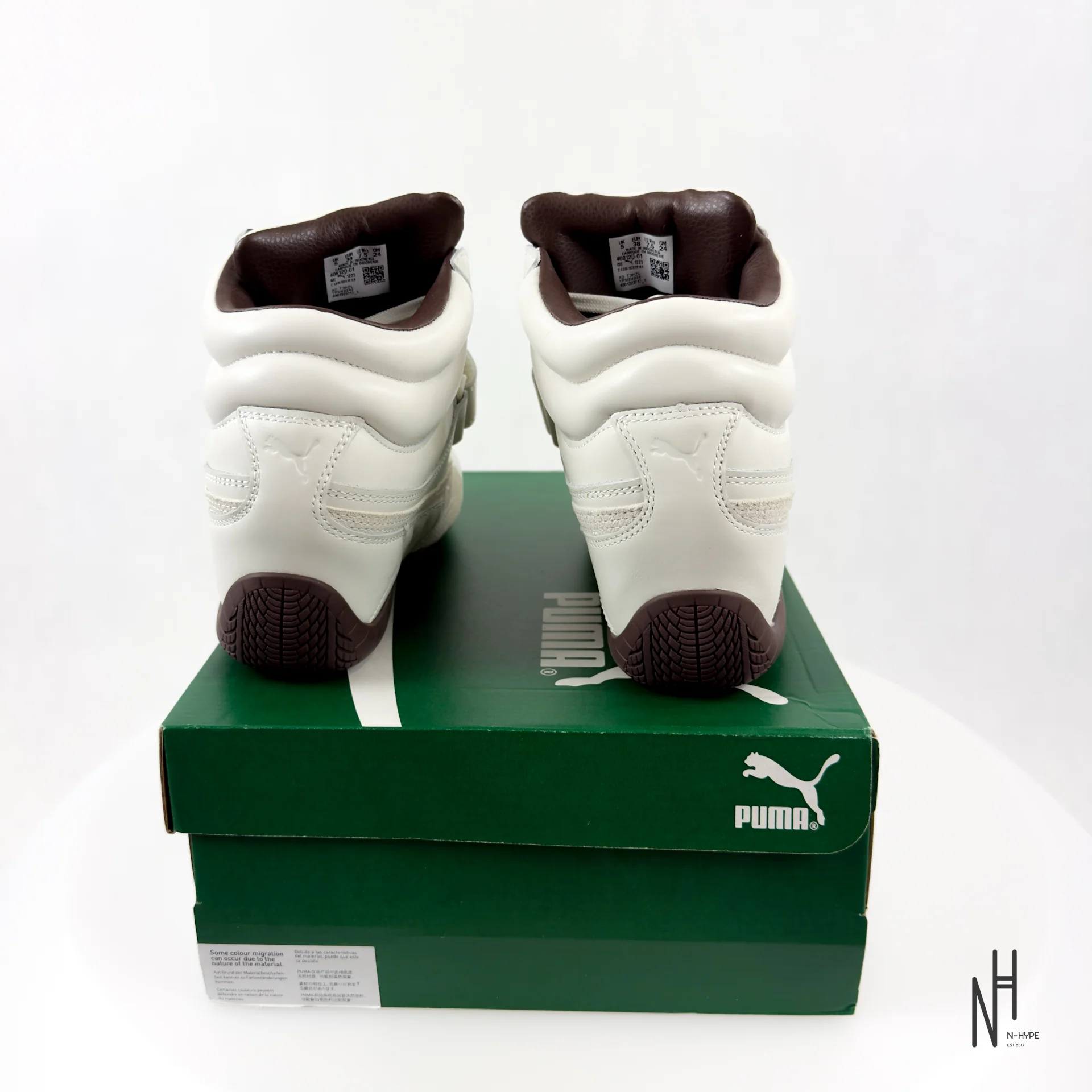 Puma Speedcat Wedge White Brown (Women's) - Image 5