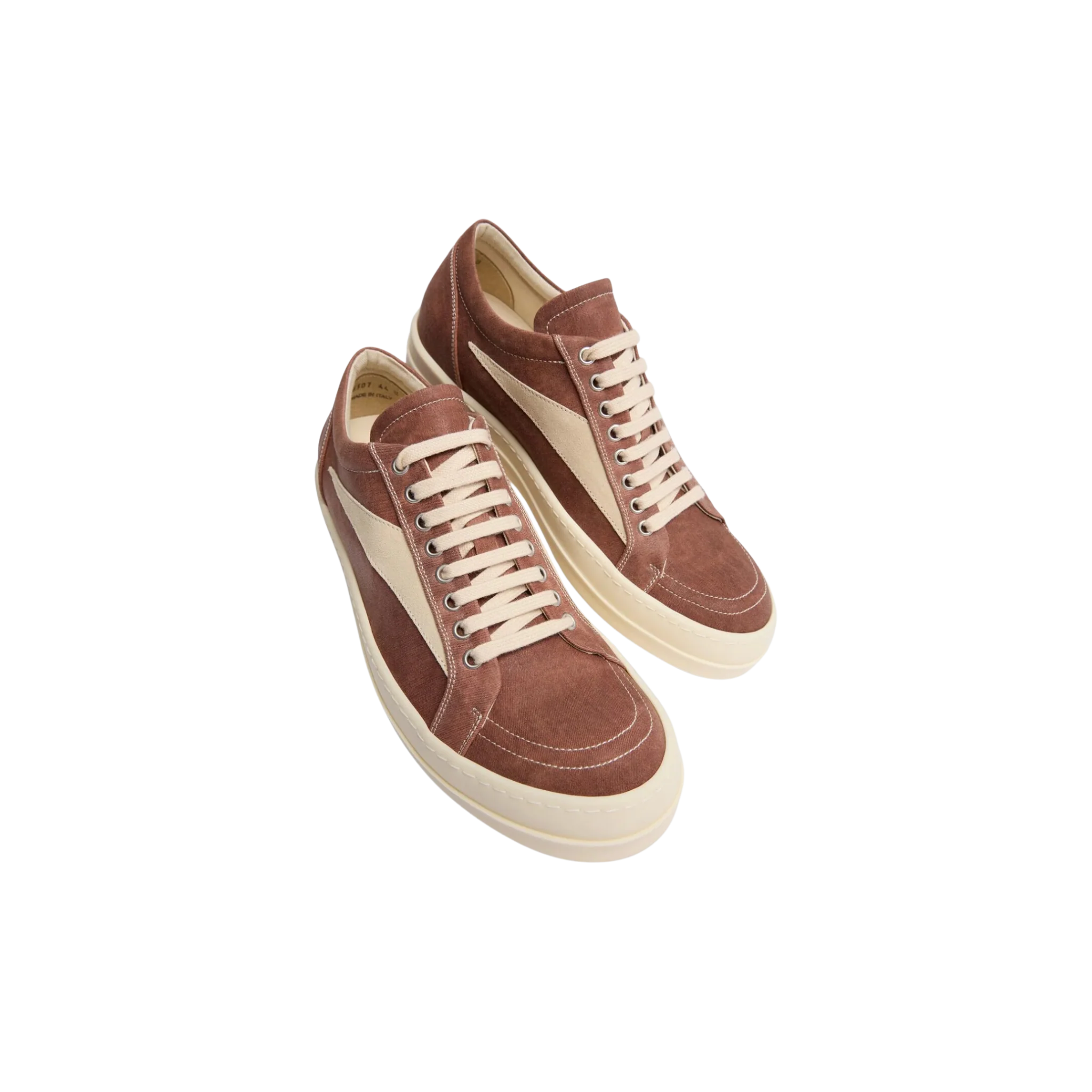 Rick Owens DRKSHDW Vintage Canvas Low Top Sneakers - Image 2