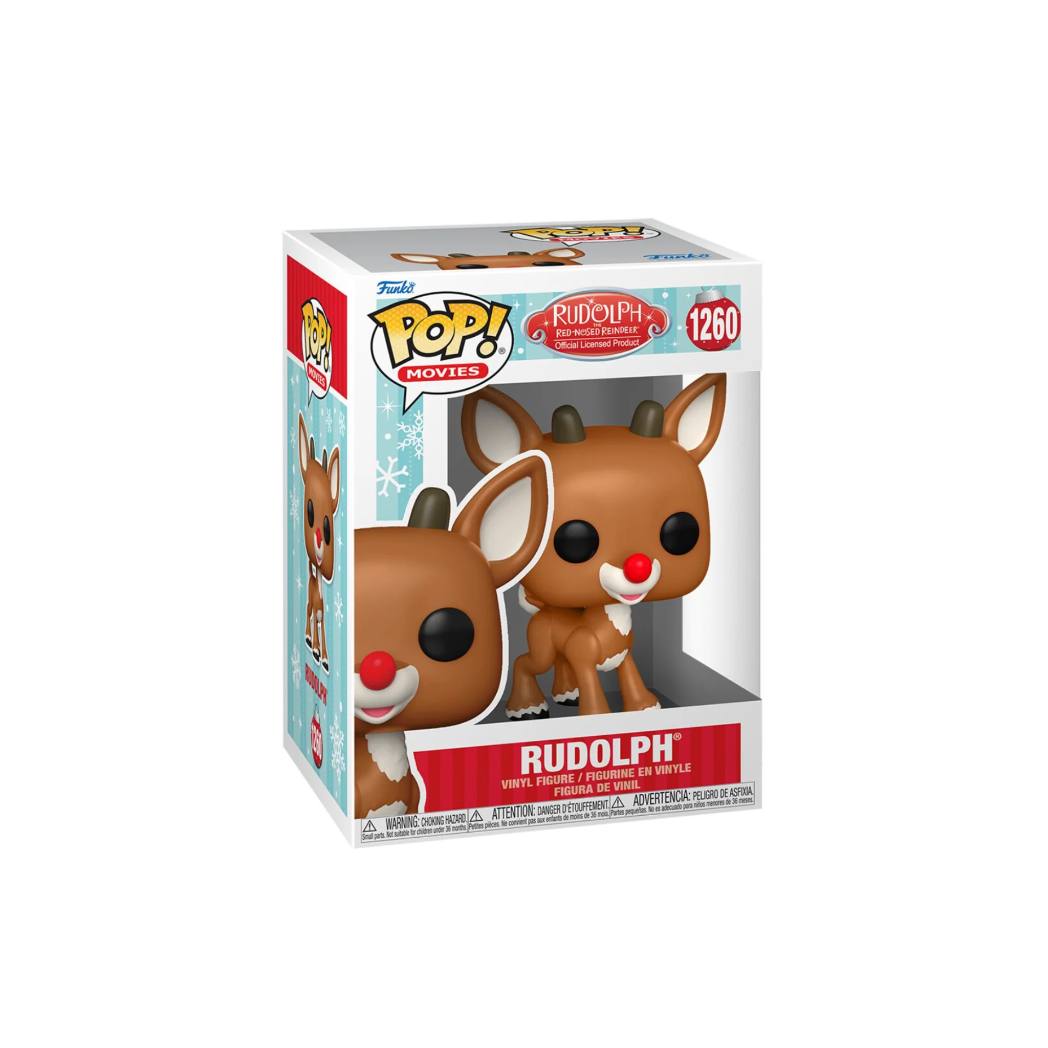 Rudolf Rudolph The Red Nosed Reindeer Flocked '1260