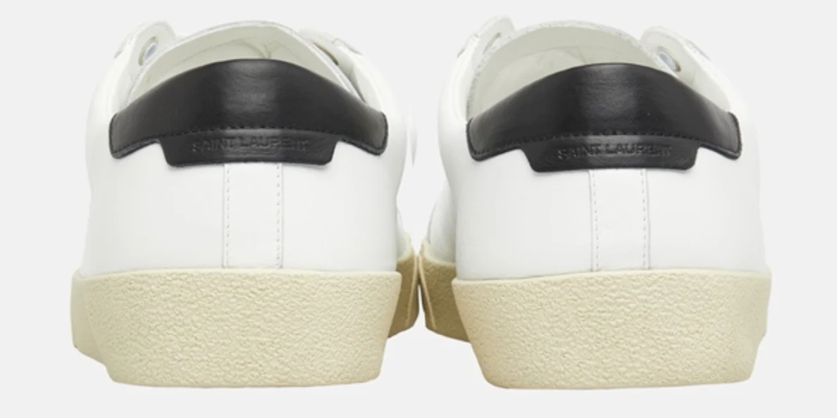 Saint Laurent Court Classic White - Image 3