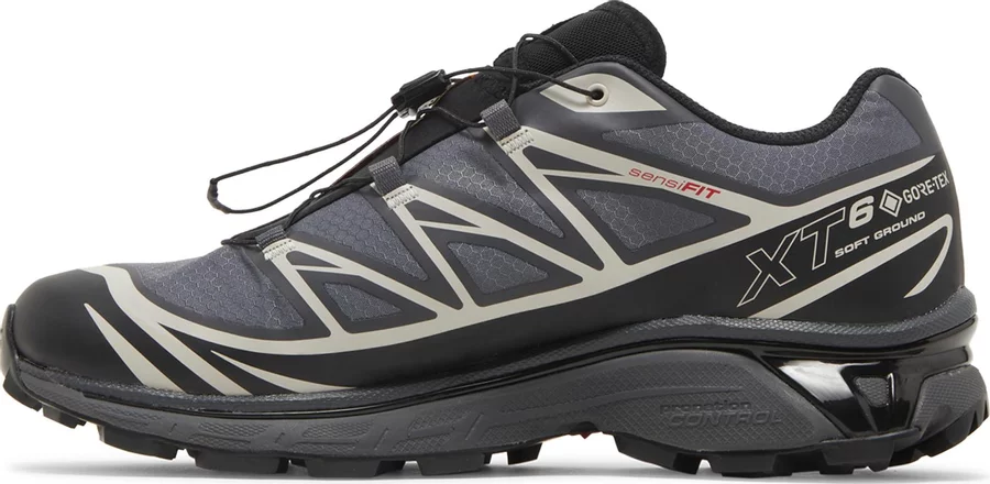 Salomon XT-6 Gore-Tex Black Lunar Rock - Image 2