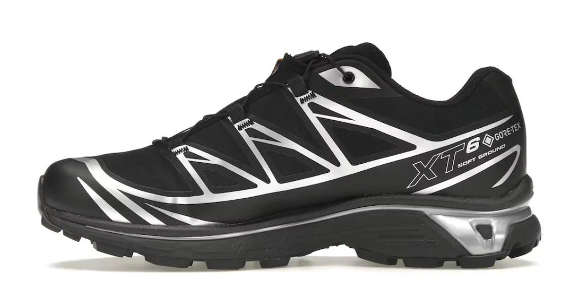 Salomon XT-6 Gore-Tex Black Silver - Image 2