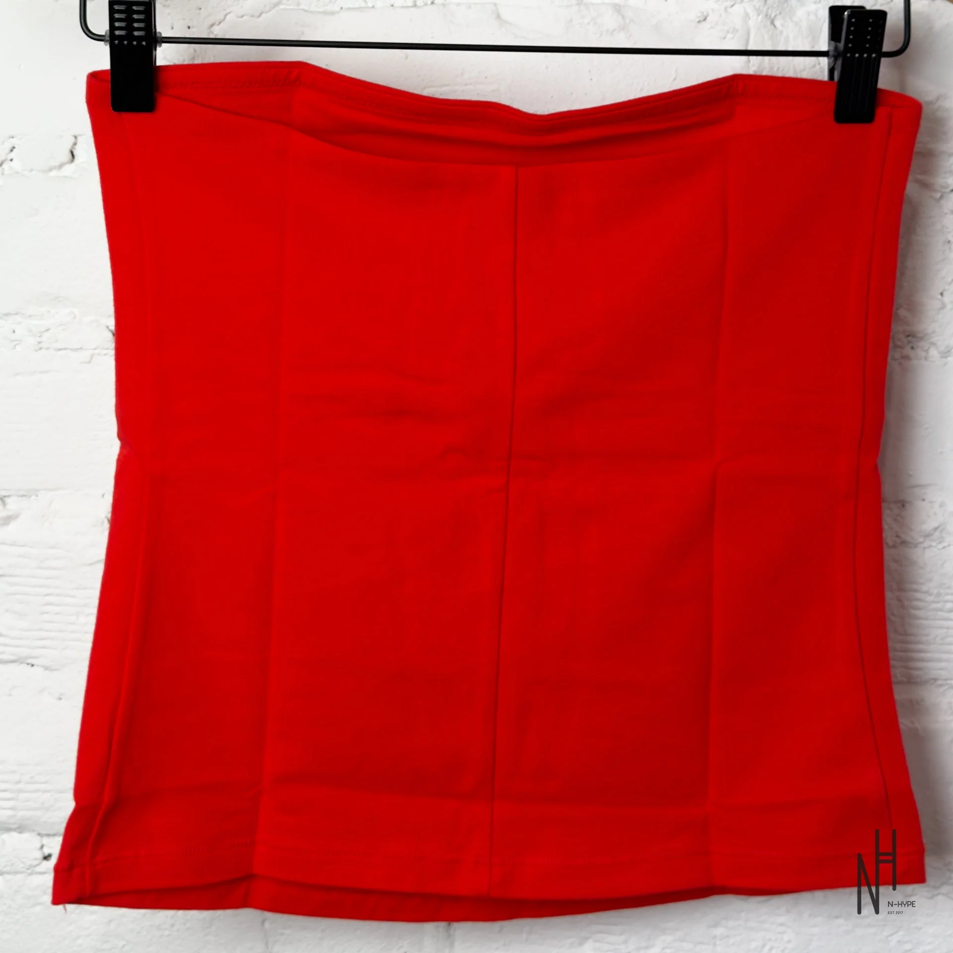 SKIMS Cotton Jersey Tube Top Ruby - Image 3
