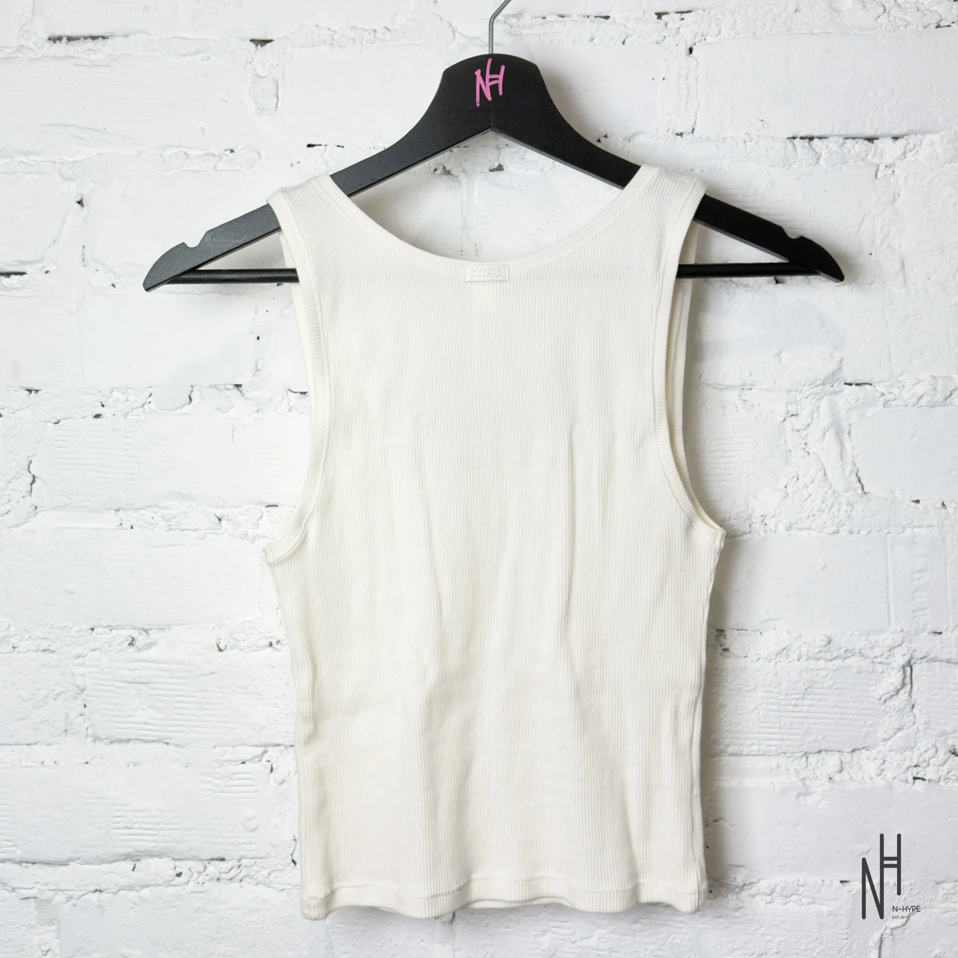 SKIMS Cotton Rib Tank Quartz - Image 2