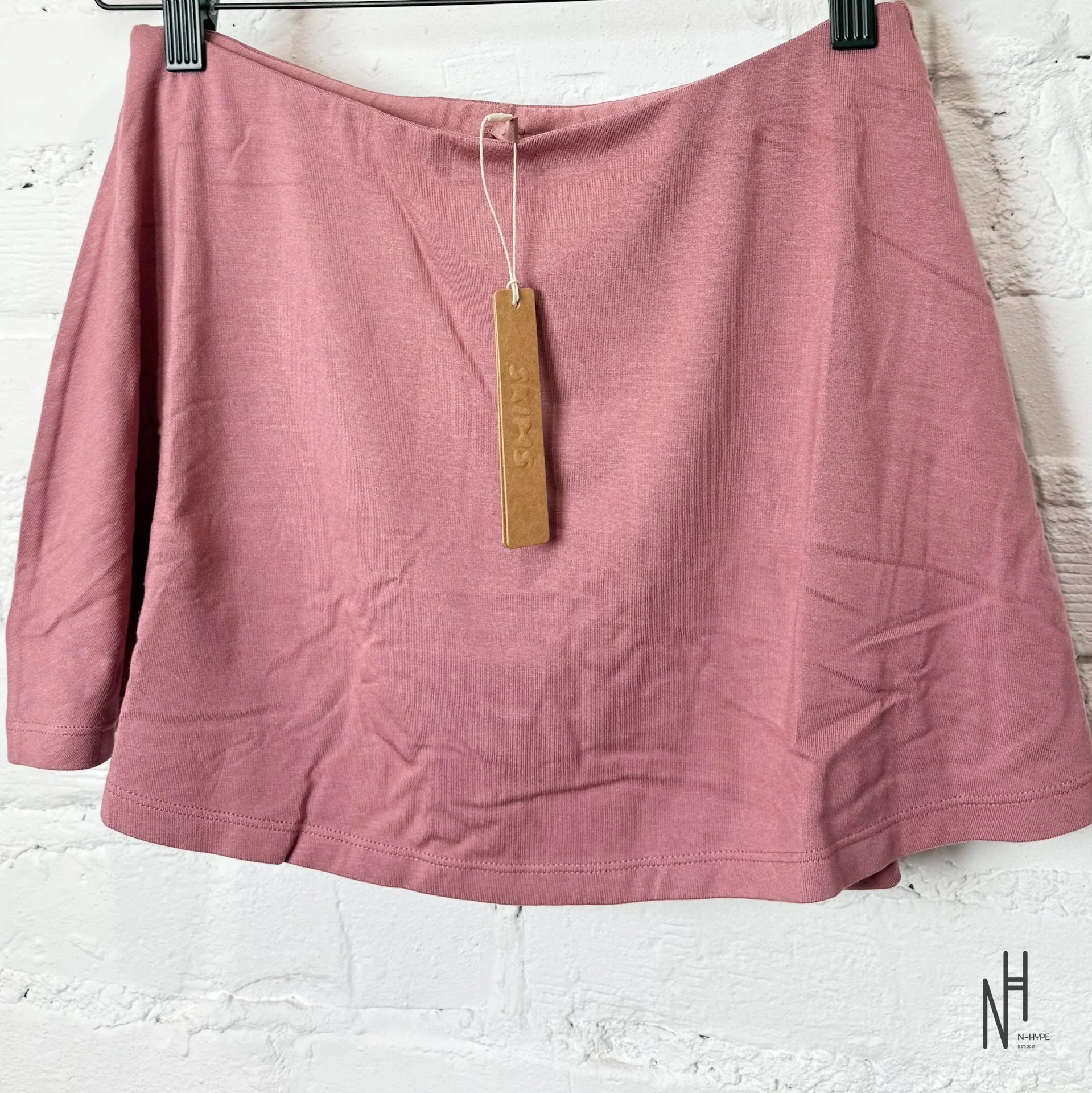 SKIMS Smooth Lounge Skort Redwood - Image 2