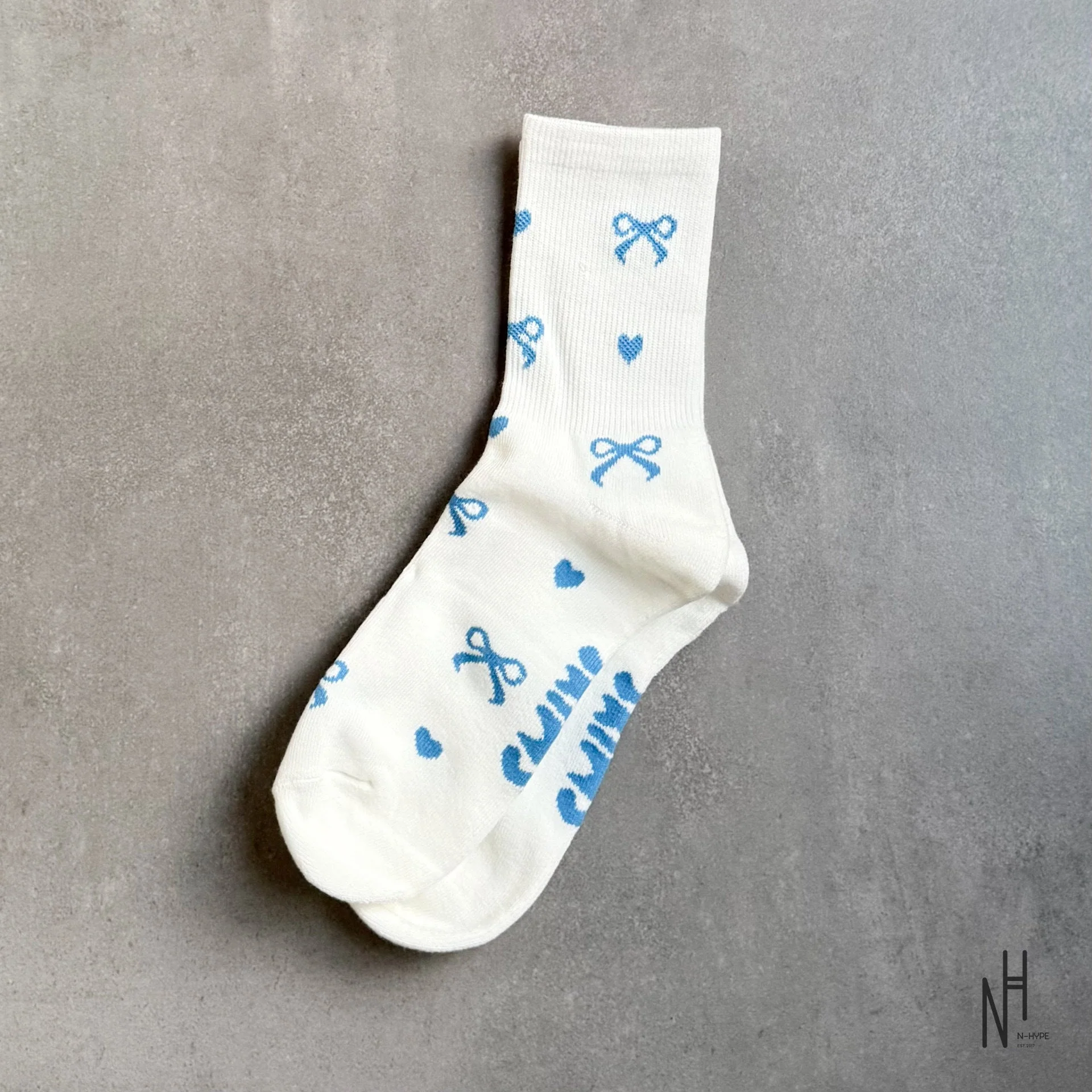 SKIMS Socks Cloud Bow Print