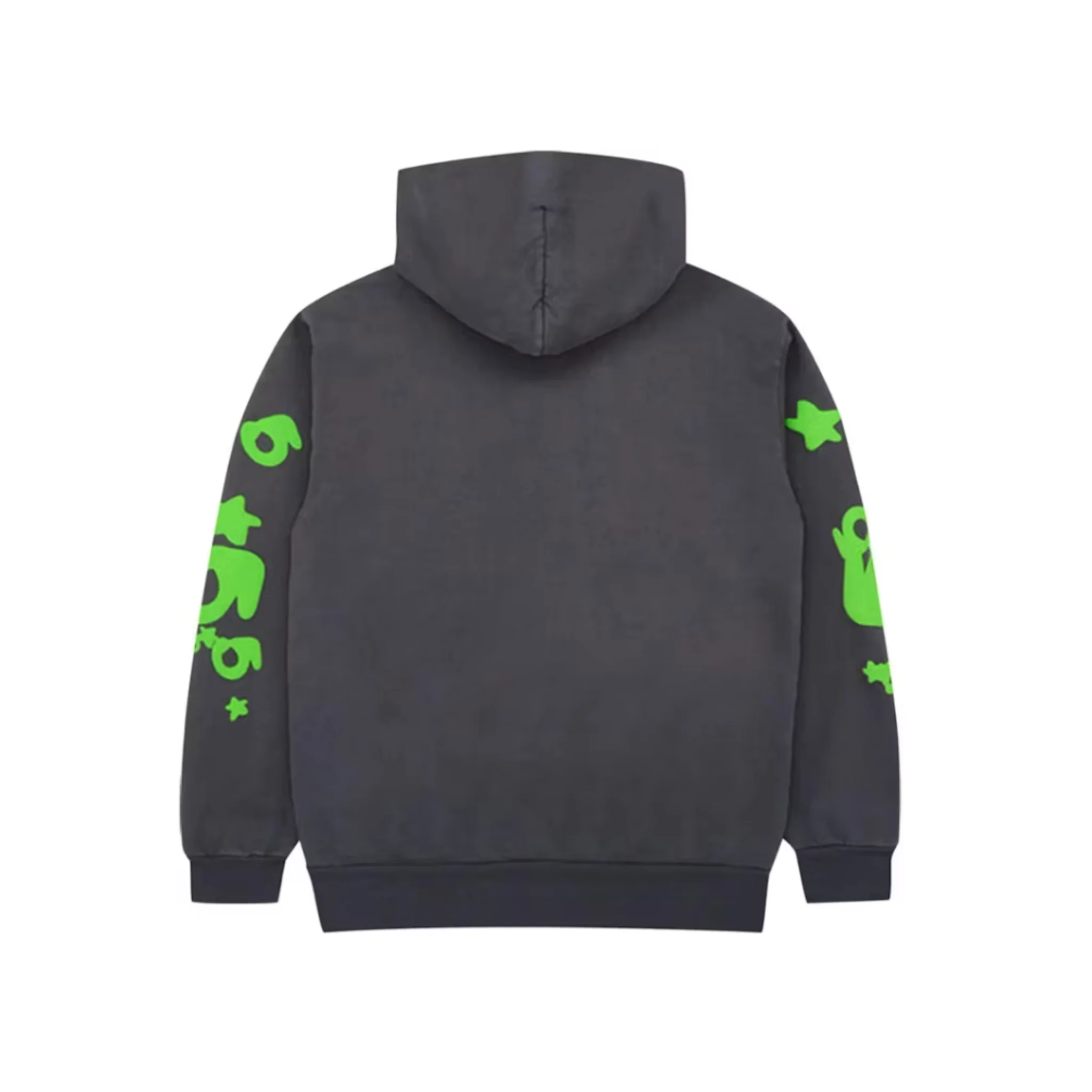 Sp5der Beluga Hoodie Slate Grey/Green - Image 2