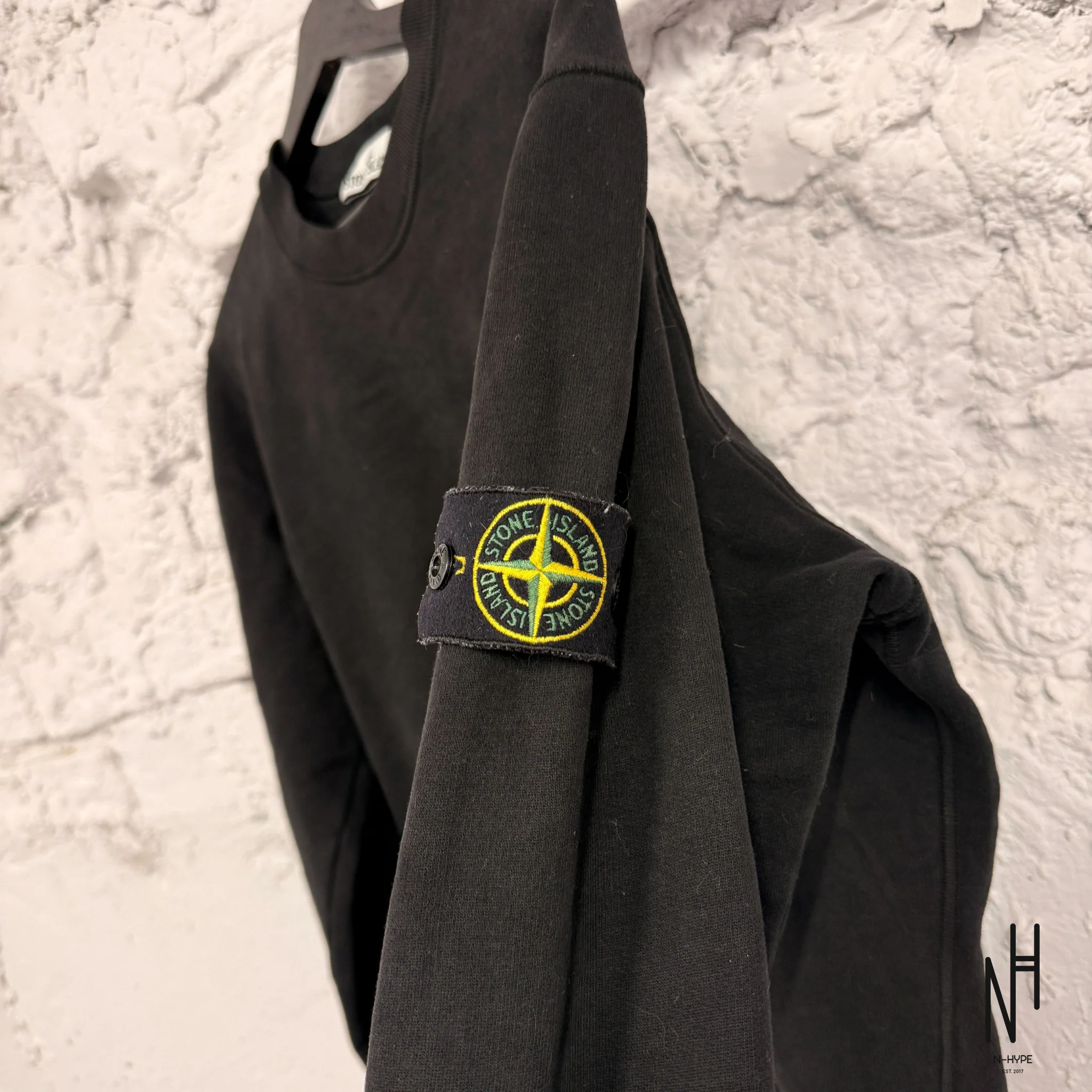 Stone Island Crewneck Black (2020) - Image 2