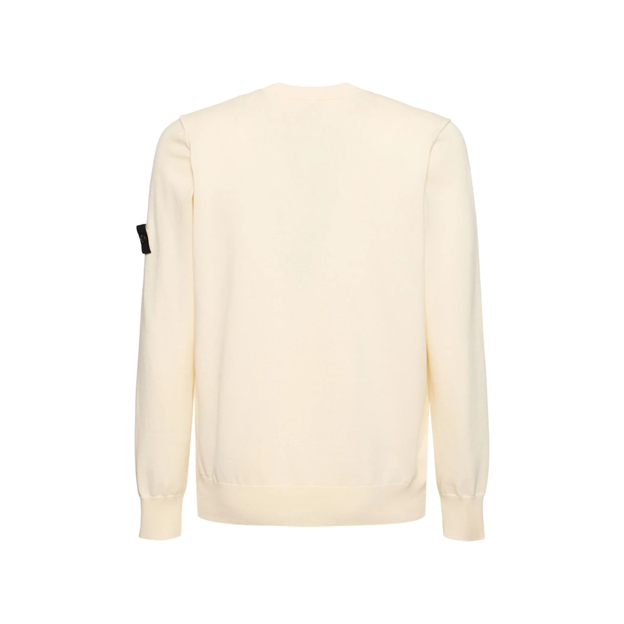 Stone Island Crewneck Sweatshirt Ivory - Image 2