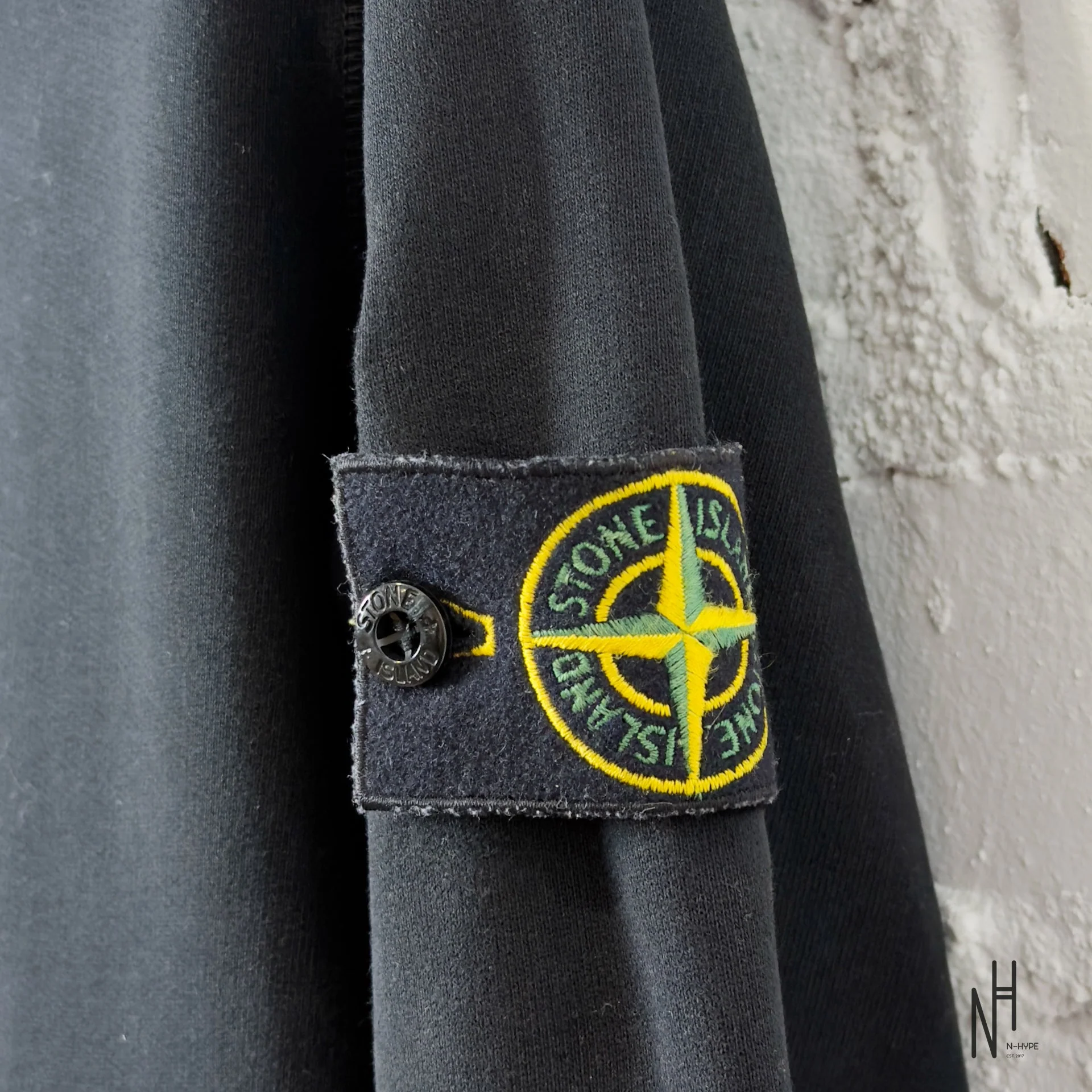 Stone Island Hoodie Black (2020) - Image 2