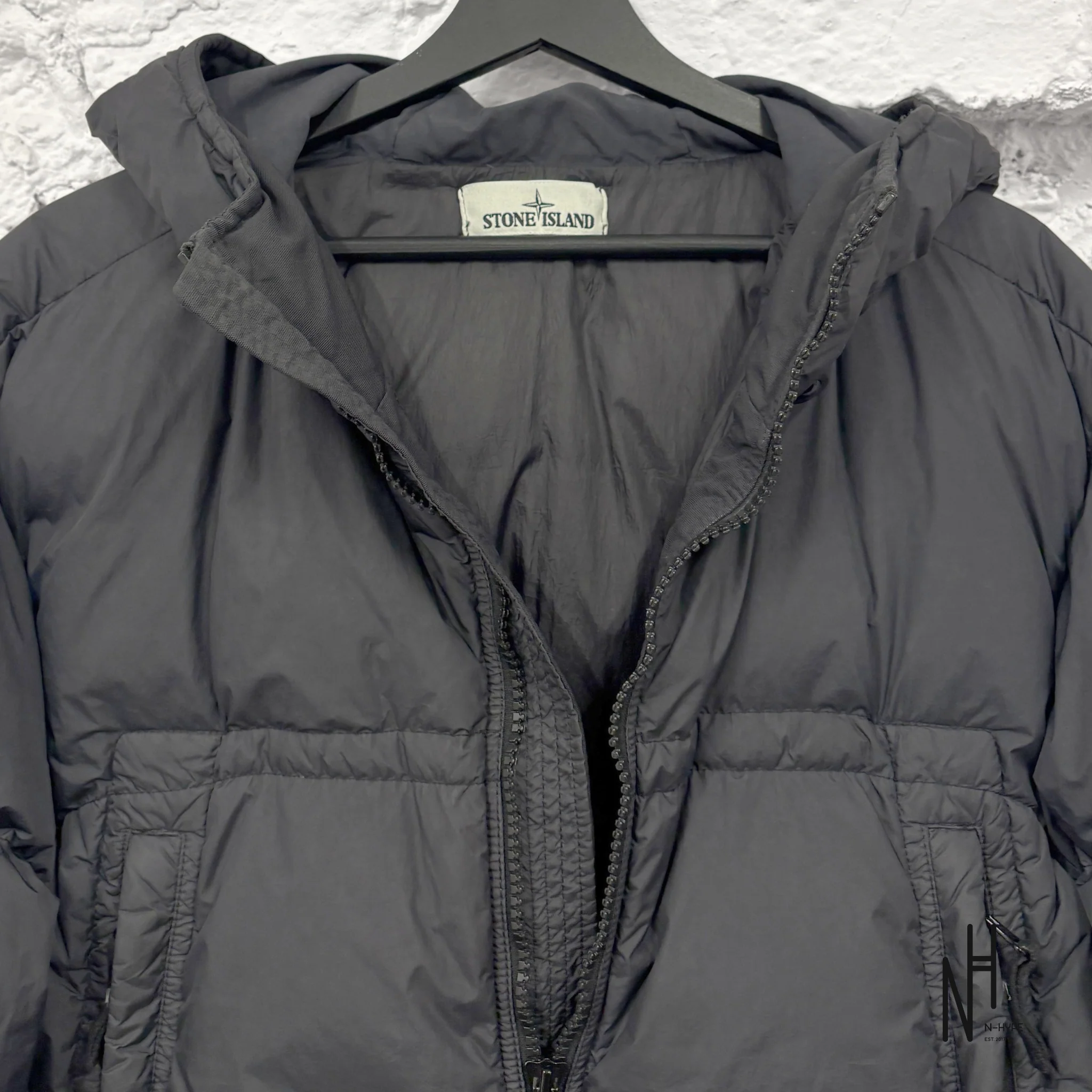 Stone Island Puffer Jacket Grey - Image 4