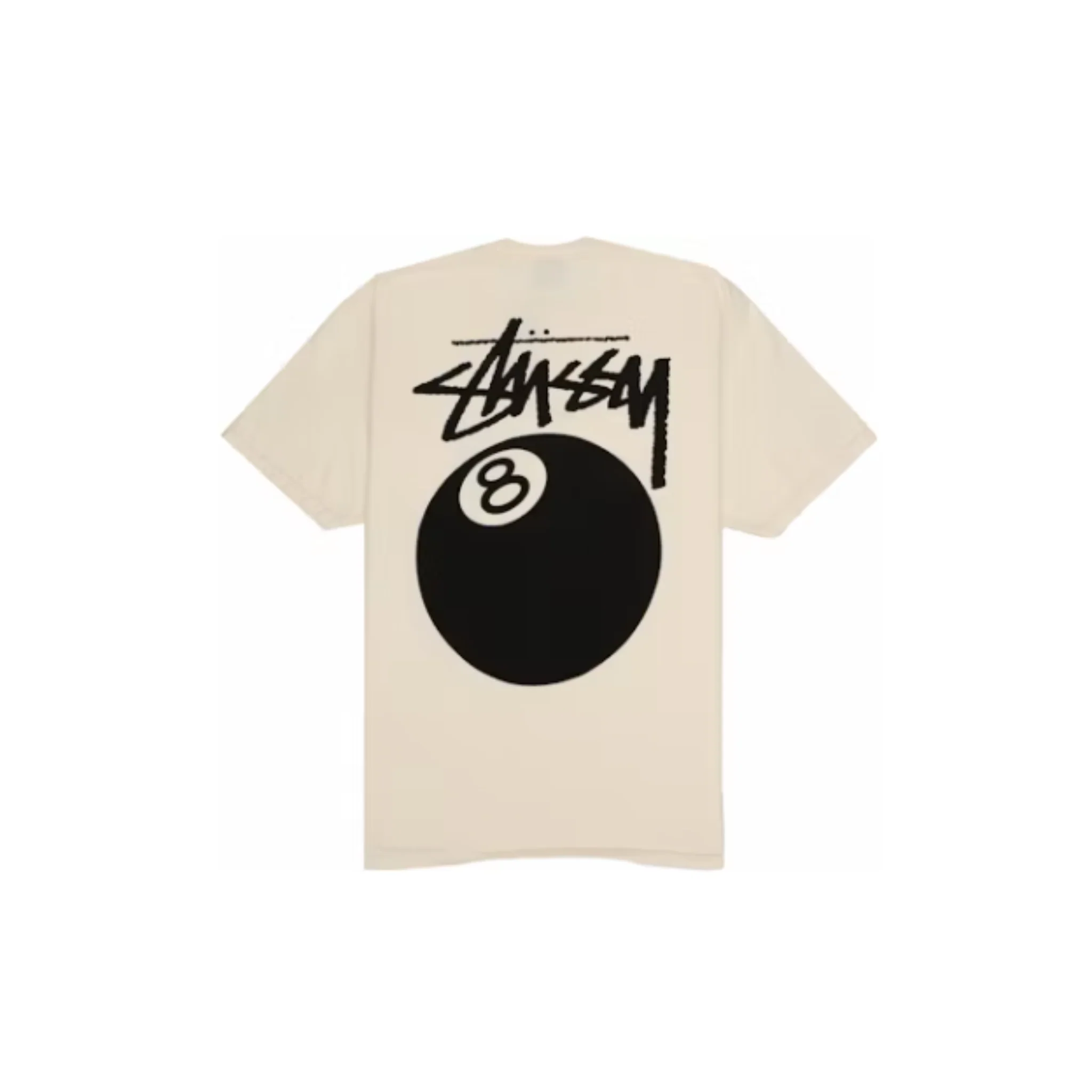 Stussy 8 Ball Pigment Dyed Tee Natural - Image 2
