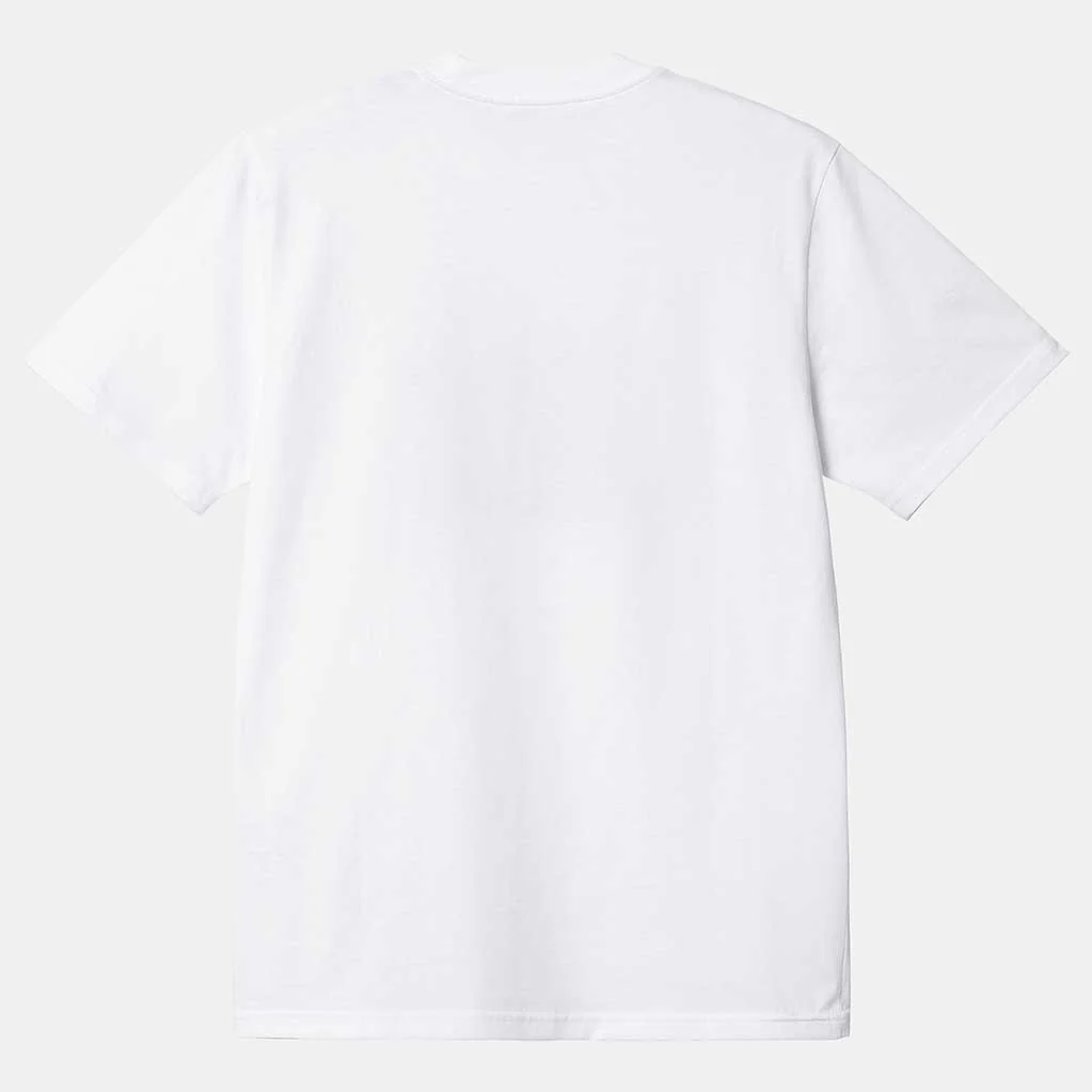STUSSY BASIC LOGO SS TEE WHITE - Image 2