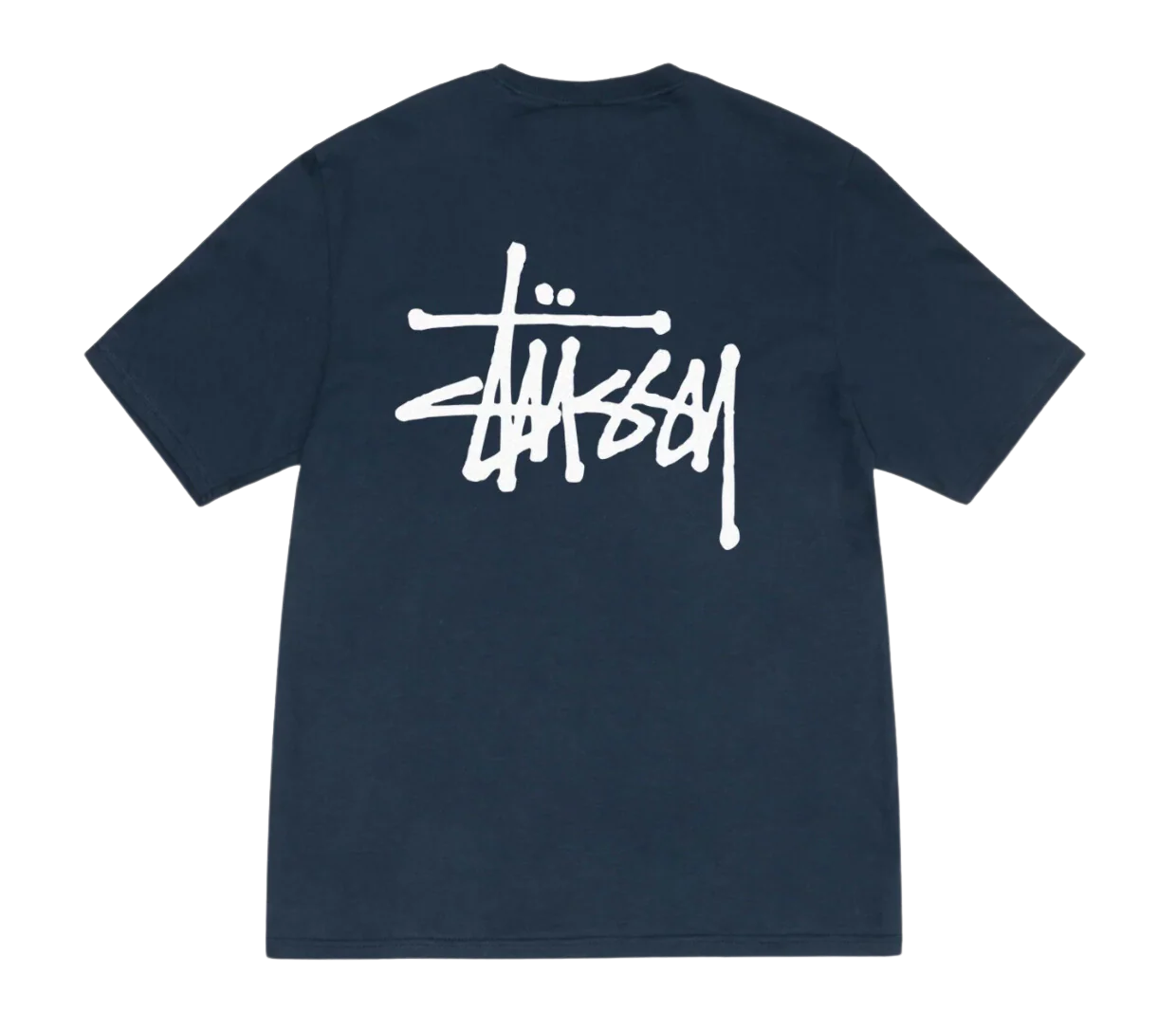 STÜSSY BASIC STÜSSY TEE Navy - Image 2