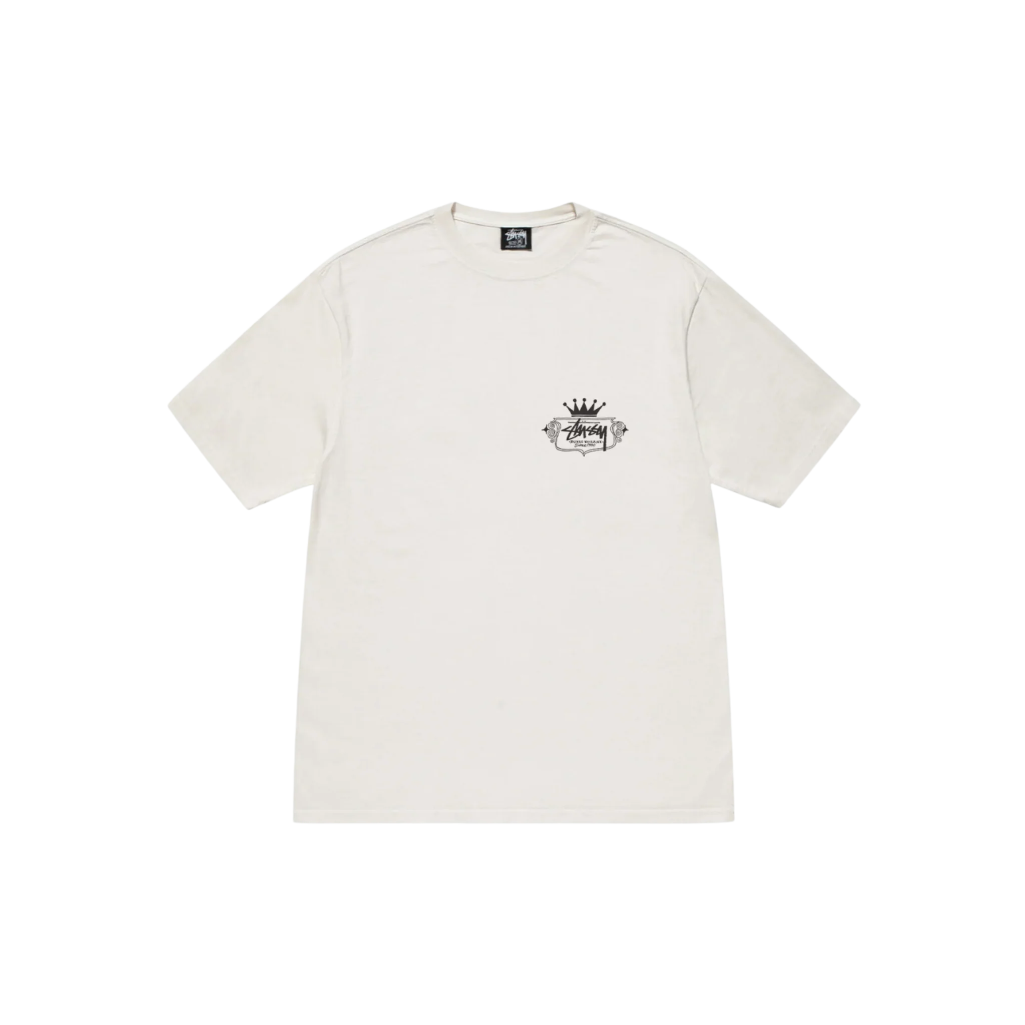 STÜSSY Built To Last Tee Pigment Dyed Natural