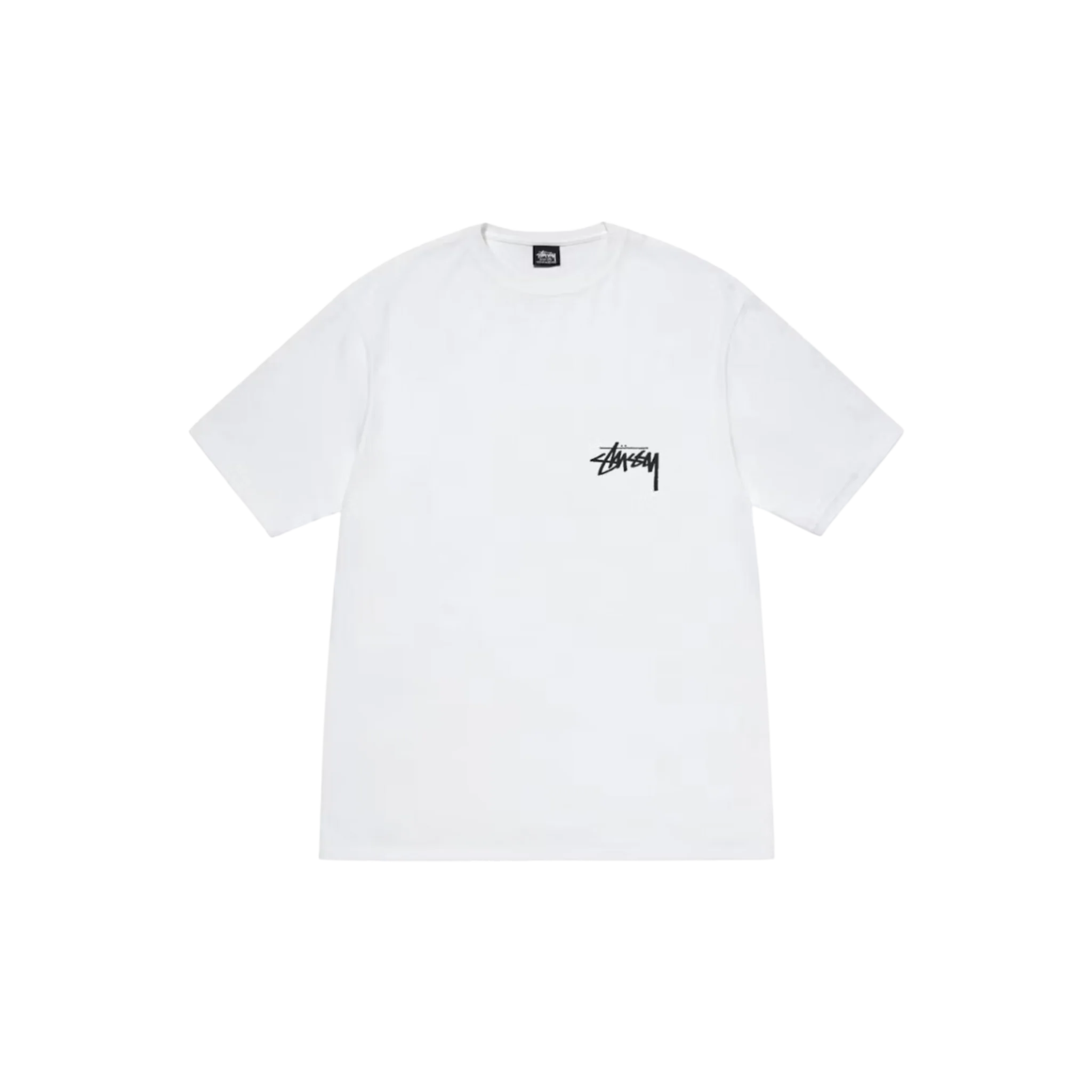 STÜSSY Chain-Link T-shirt White
