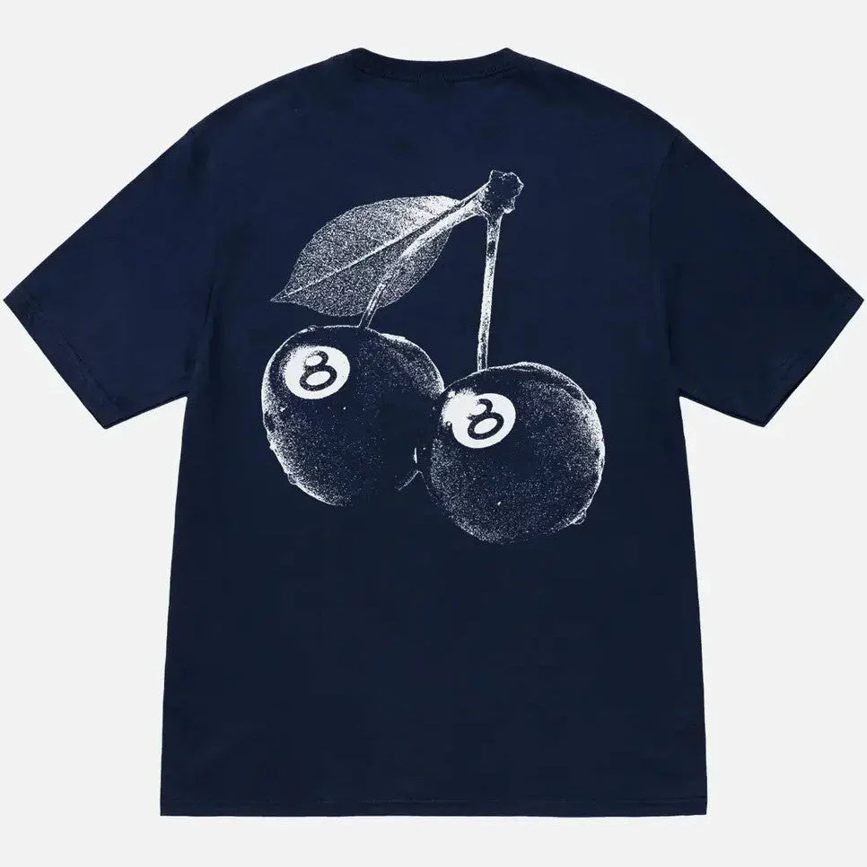 Stussy Cherries Tee Navy - Image 2