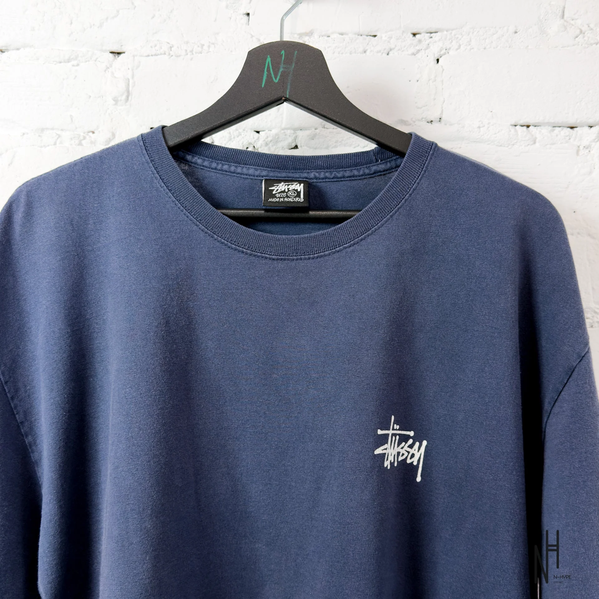 Stussy Classic Navy Tee - Image 2