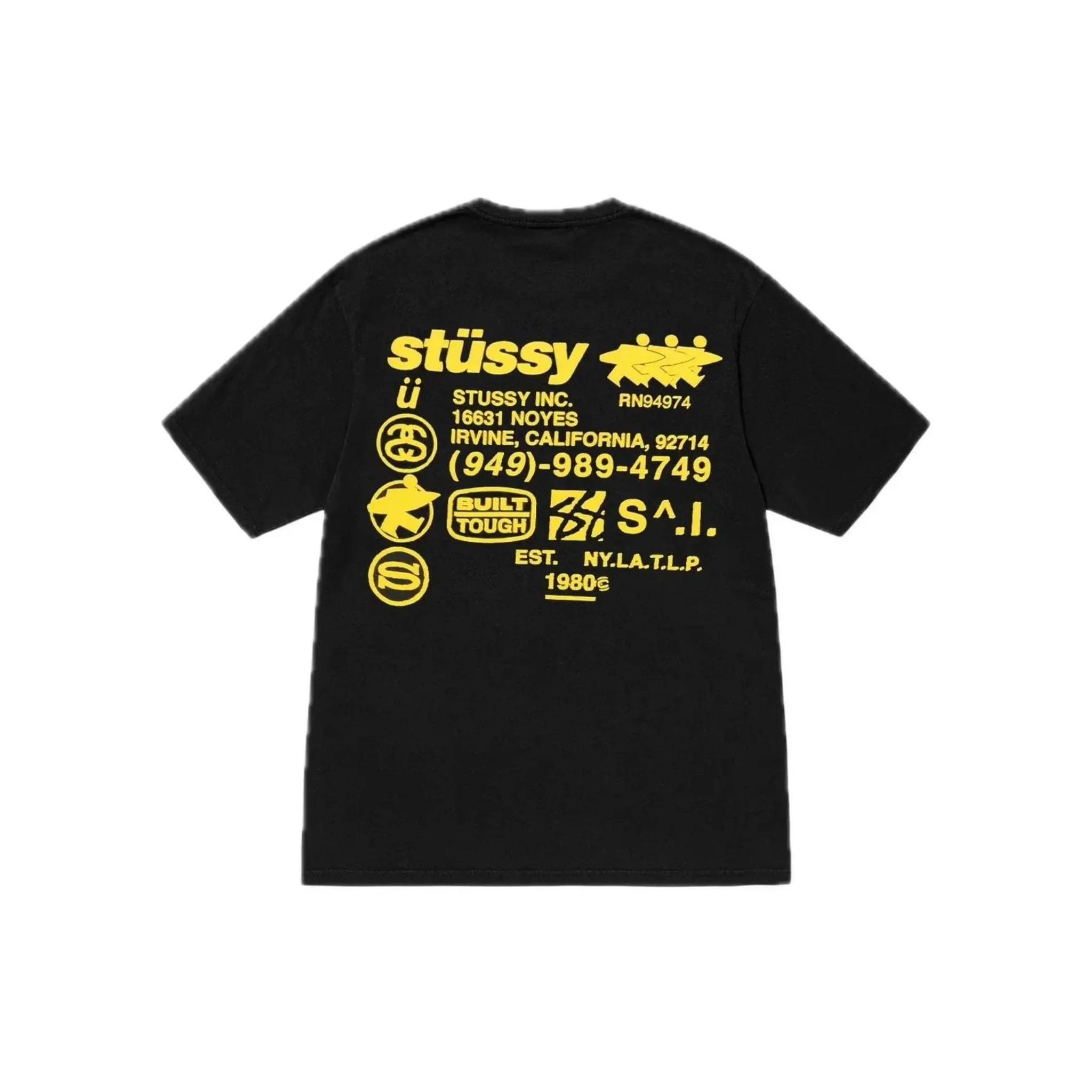 Stussy DNA Pigment Dyed Tee Black - Image 2