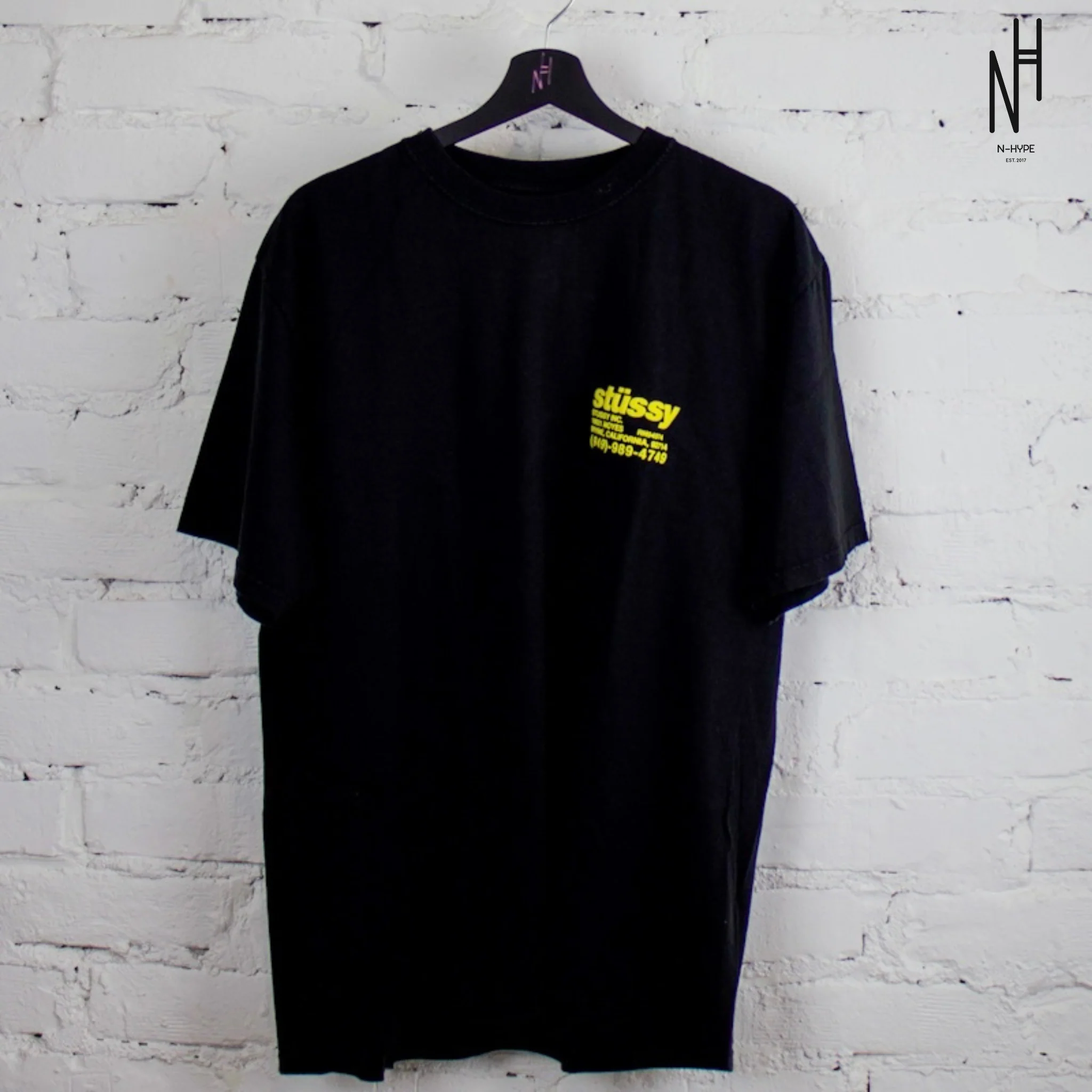 Stussy DNA Pigment Dyed Tee Black - Image 3