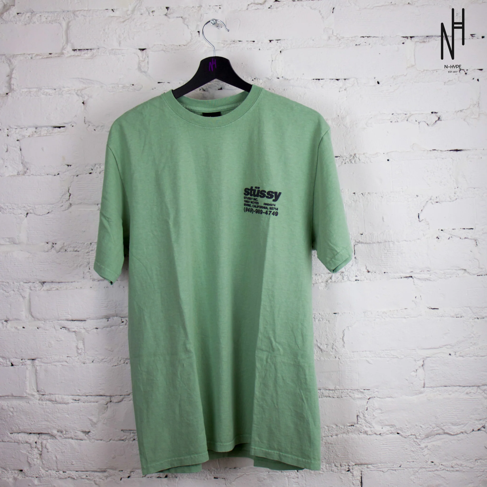 Stussy DNA Pigment Dyed Tee Granite - Image 3