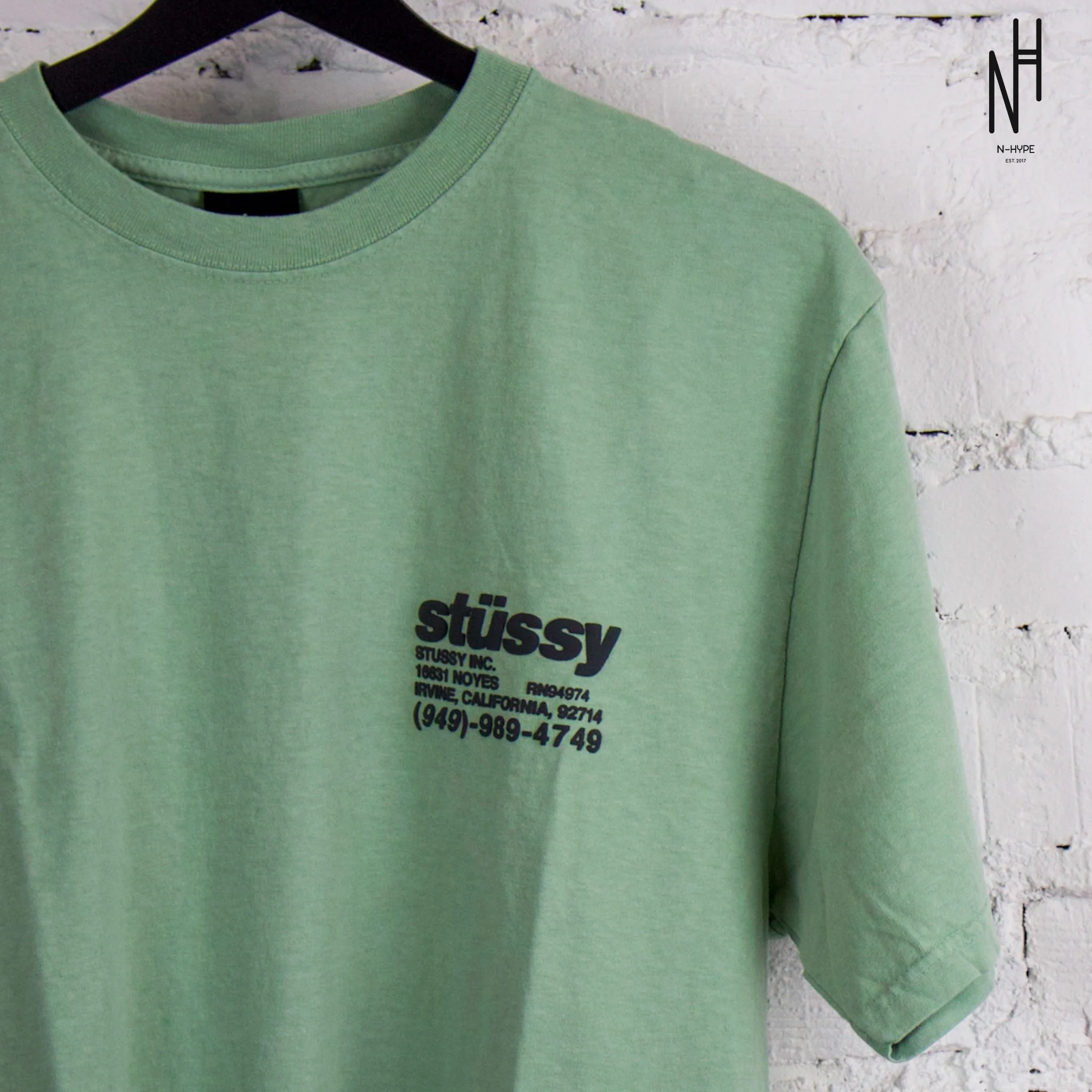 Stussy DNA Pigment Dyed Tee Granite - Image 4
