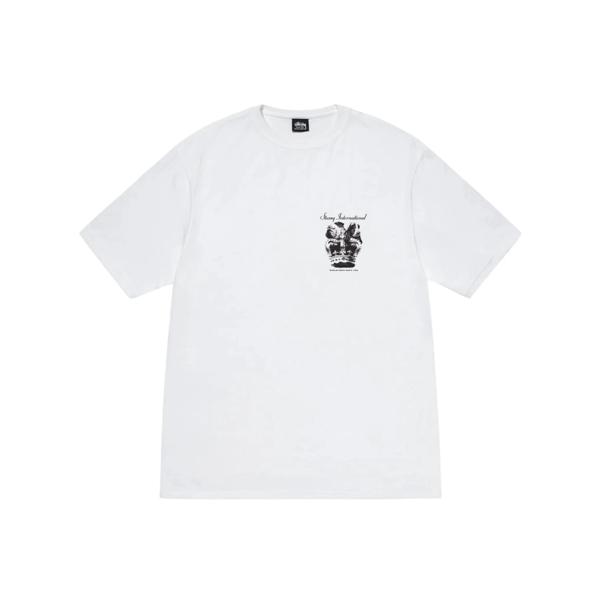 Stussy Dog Crown Tee White - Image 2