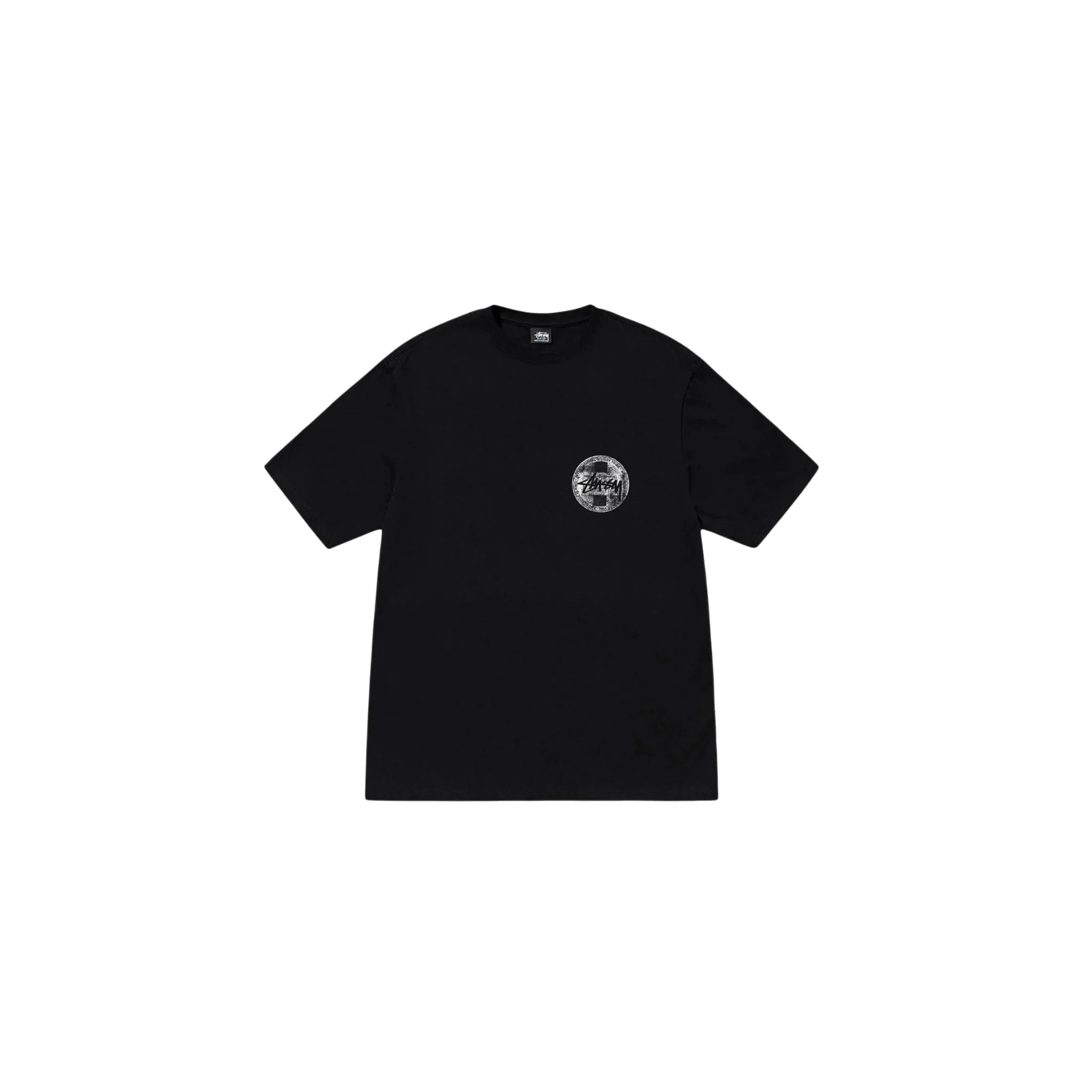 Stussy Dot Stamp Tee Black - Image 2
