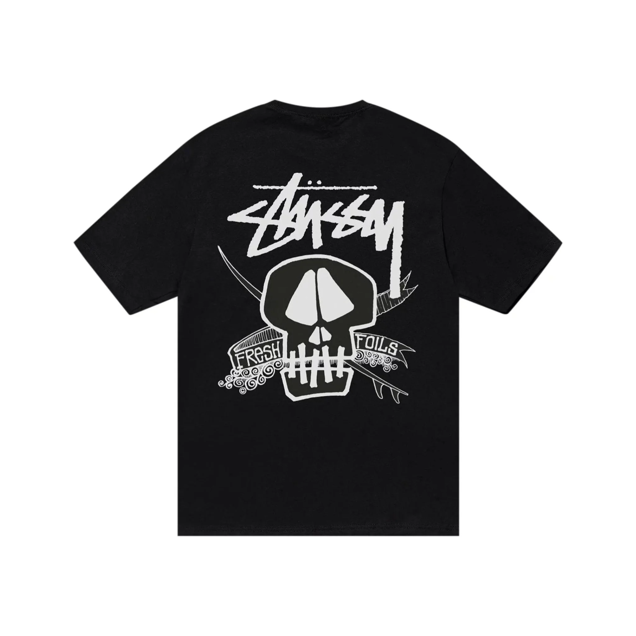 Stussy Fresh Foils Tee Black - Image 2