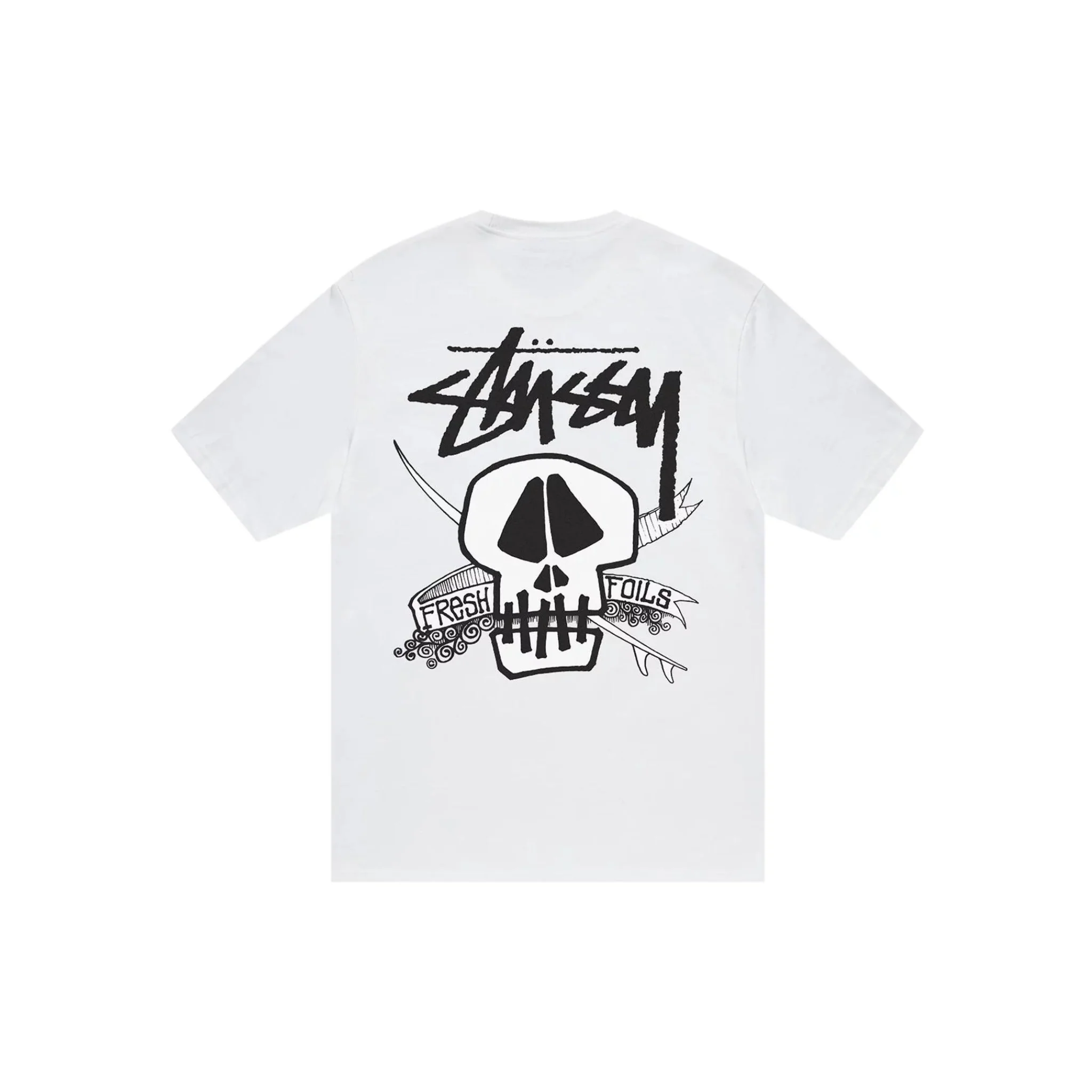 Stussy Fresh Foils Tee White - Image 2