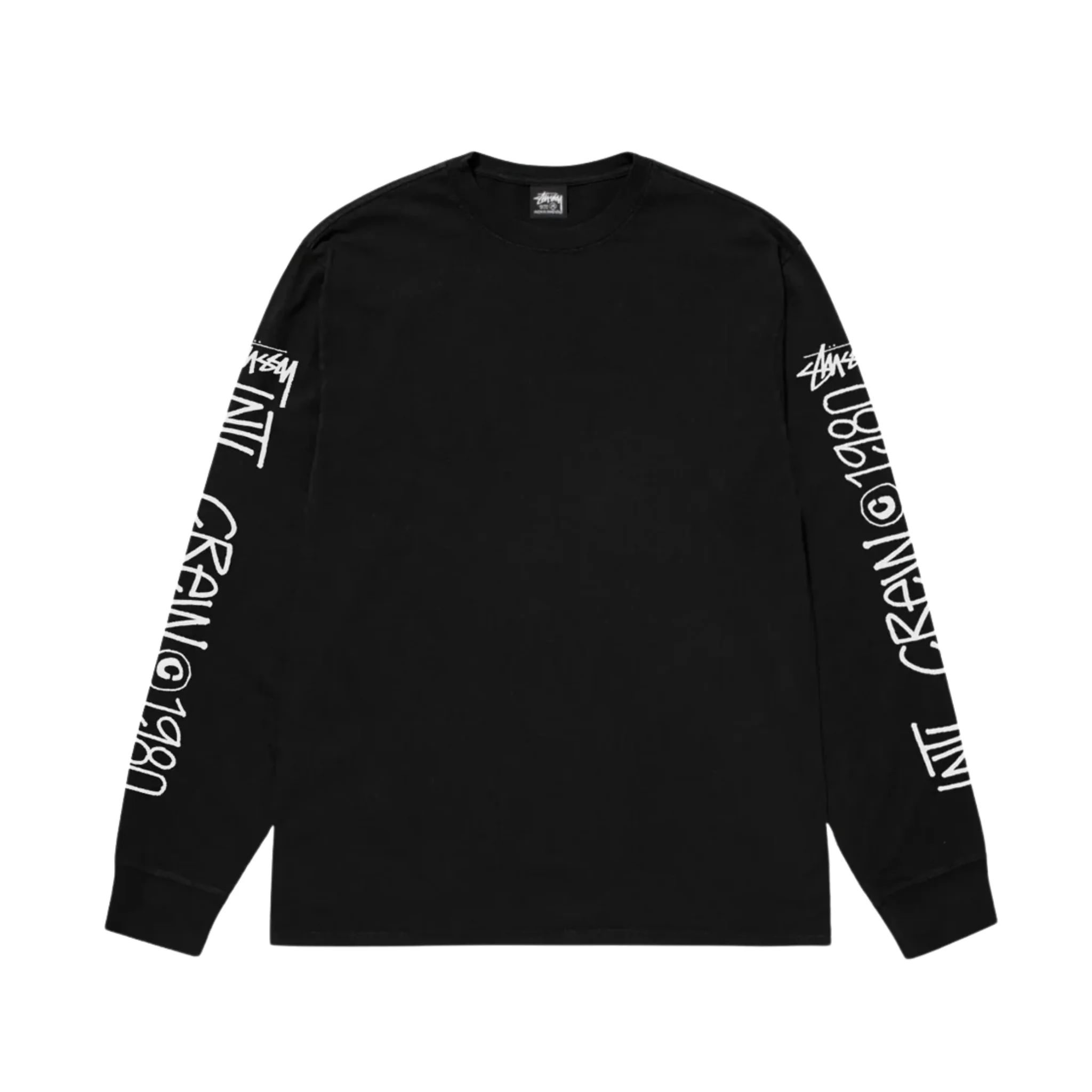 STÜSSY LS TEE PIGMENT DYED Black