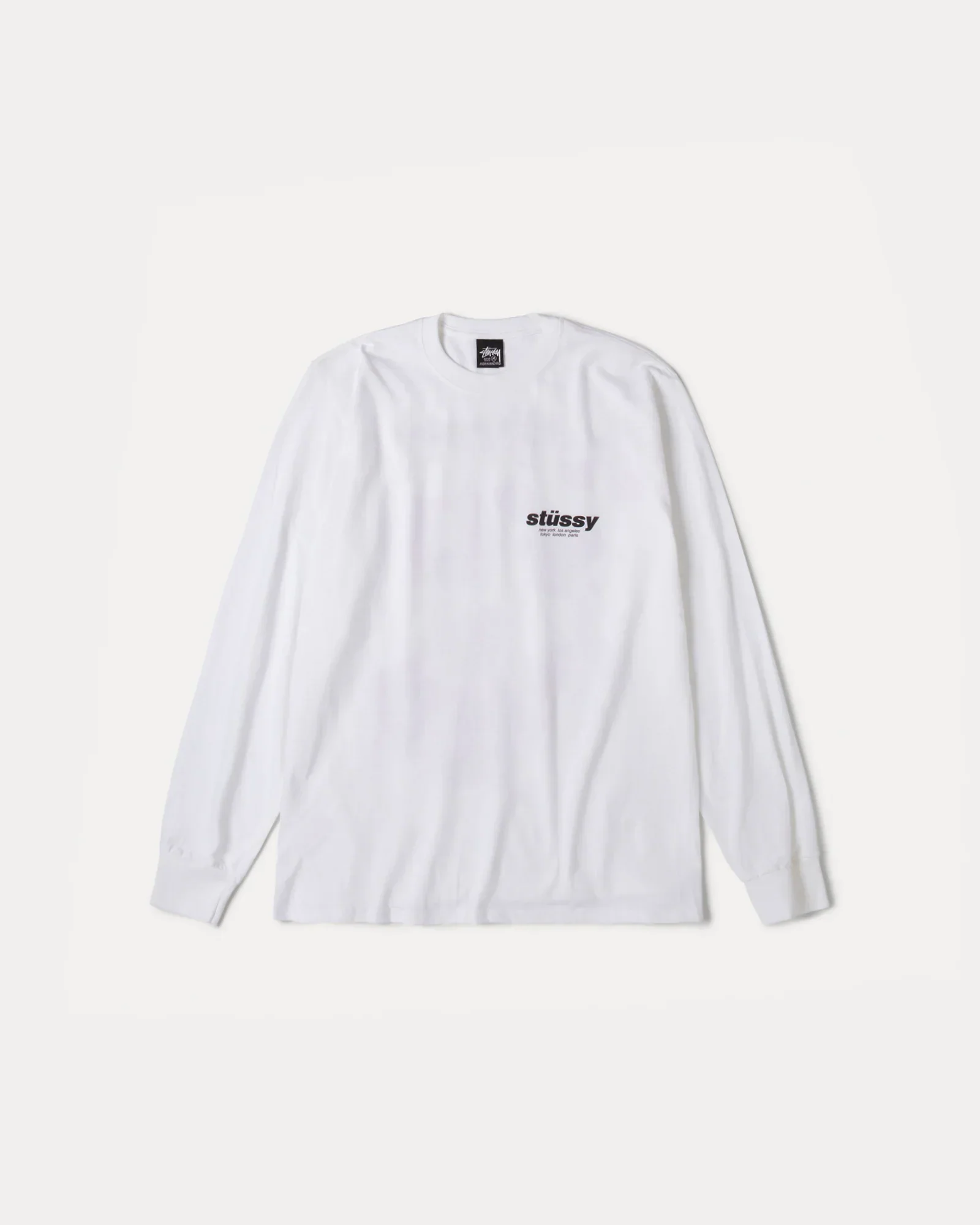 Stussy Rollers Longsleeve White - Image 2