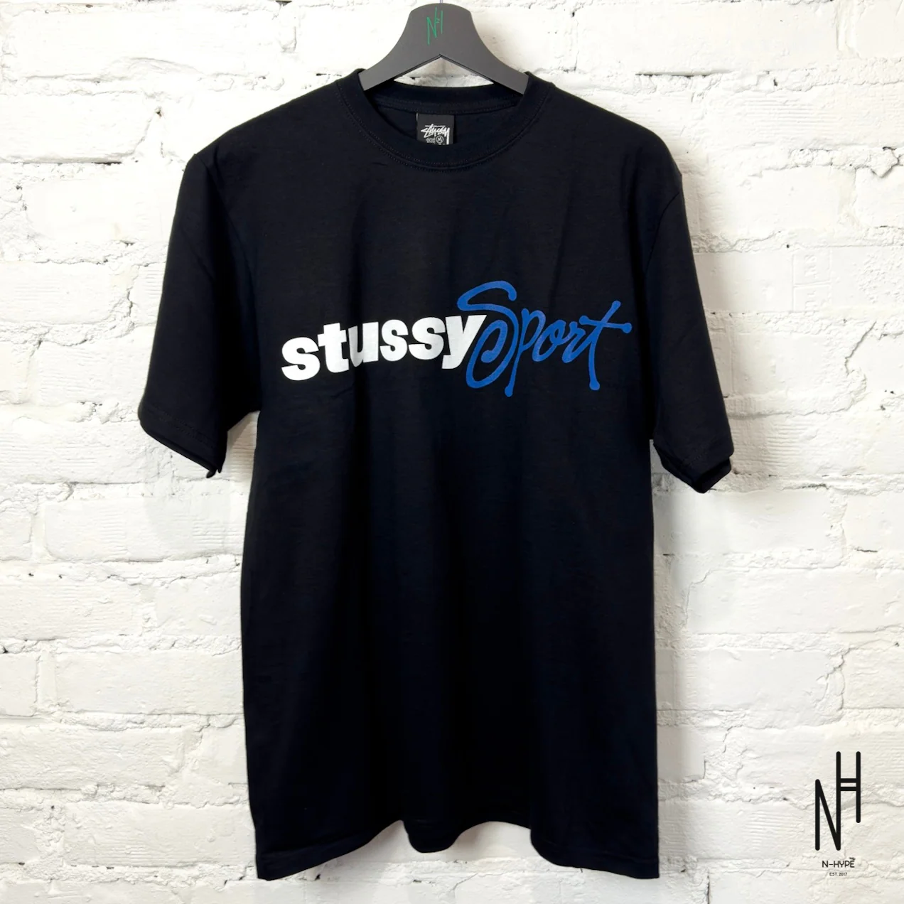 Stussy Sport Script Tee Black - Image 2